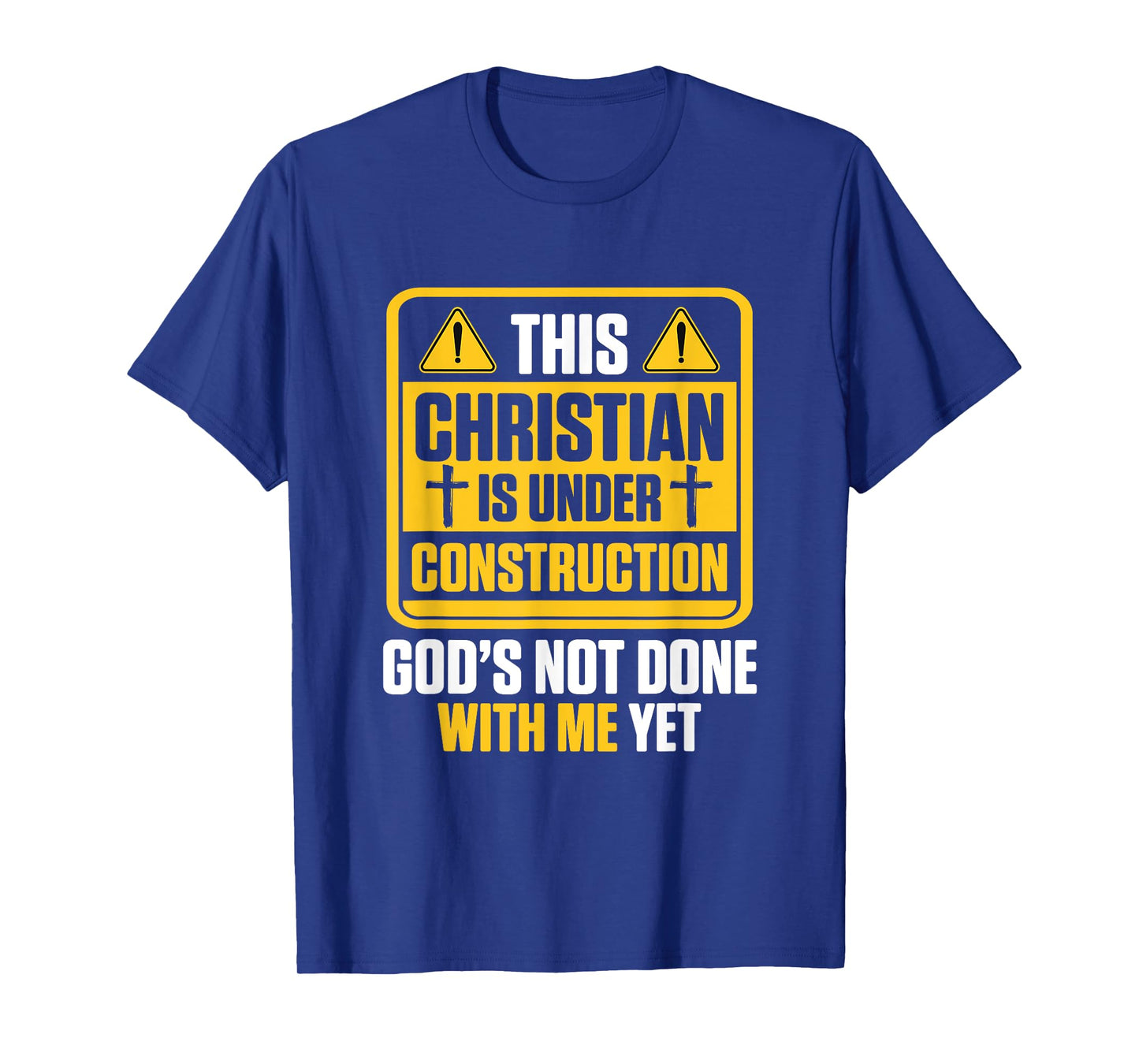 Christ in Arbeit Parrier Gott ist noch nicht fertig mit mir T-Shirt