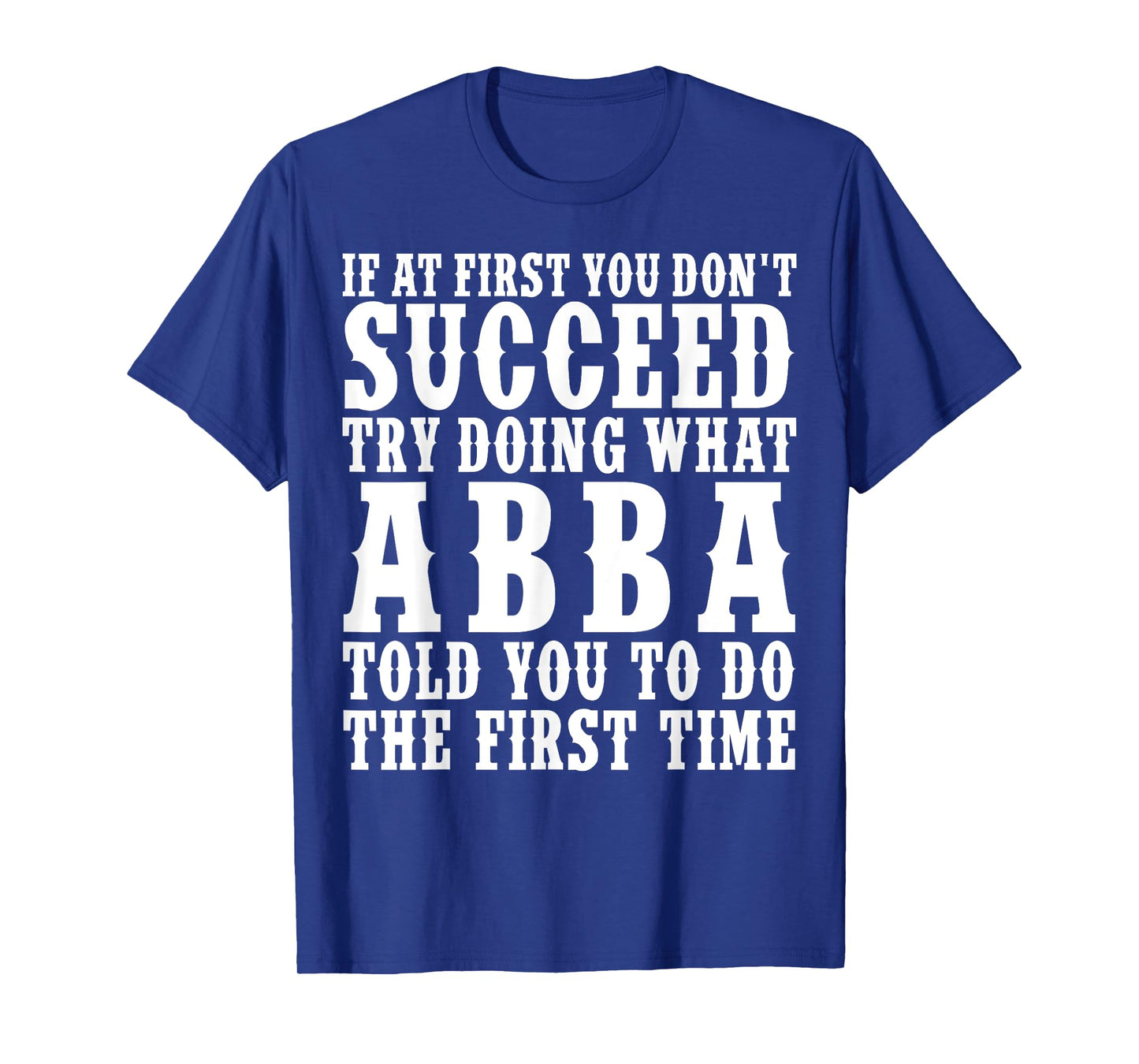 Funny Abba Name Surname Funny Abba Birthday Joke Gifts T-Shirt