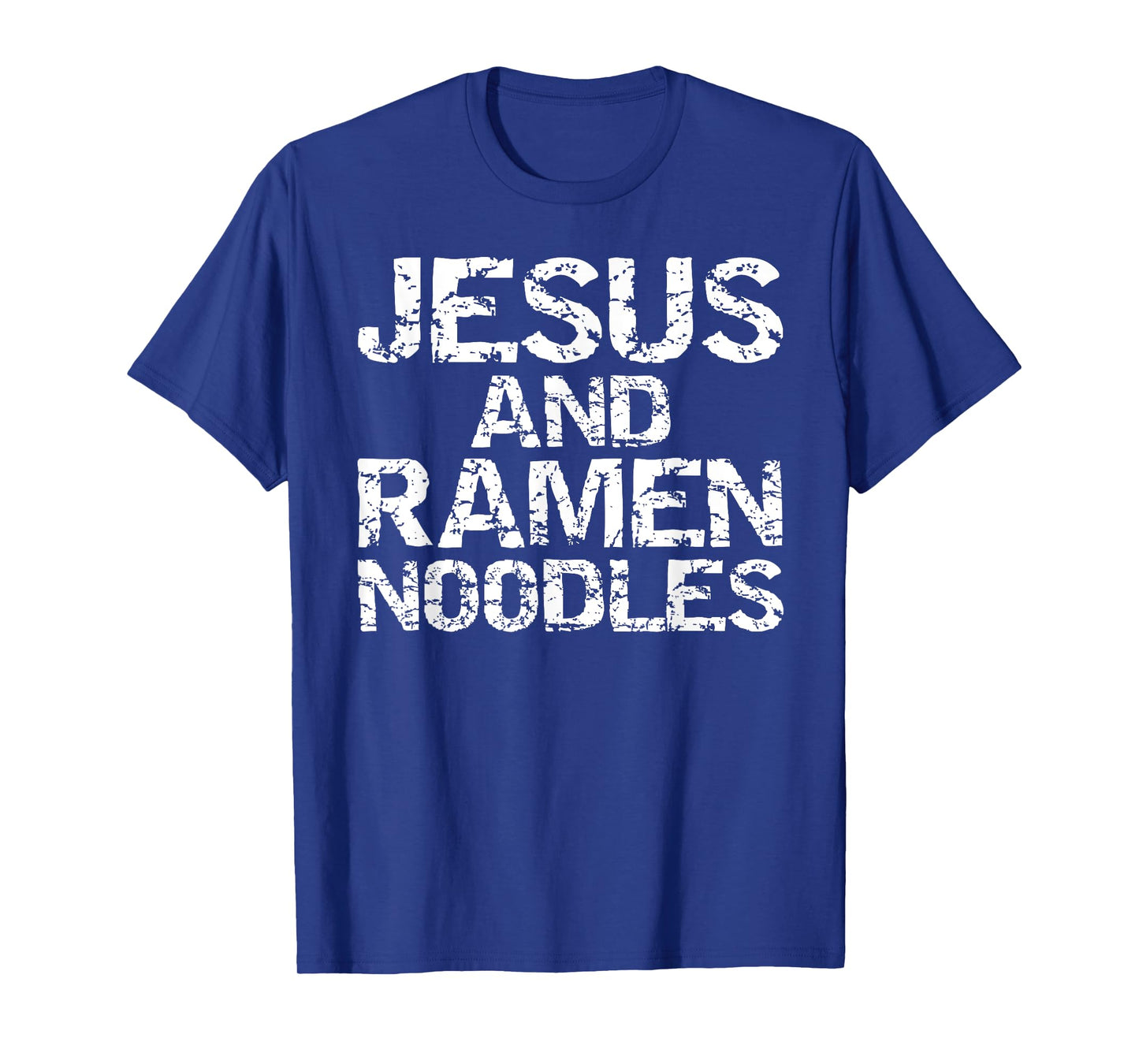 Jesus and Ramen Noodles Shirt for Men Funny Christian Tshirt T-Shirt