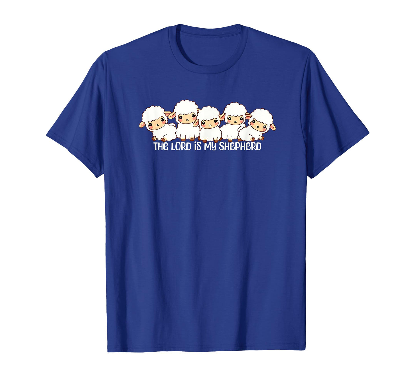The Lord is My Shepherd Sheep Christian T-Shirt