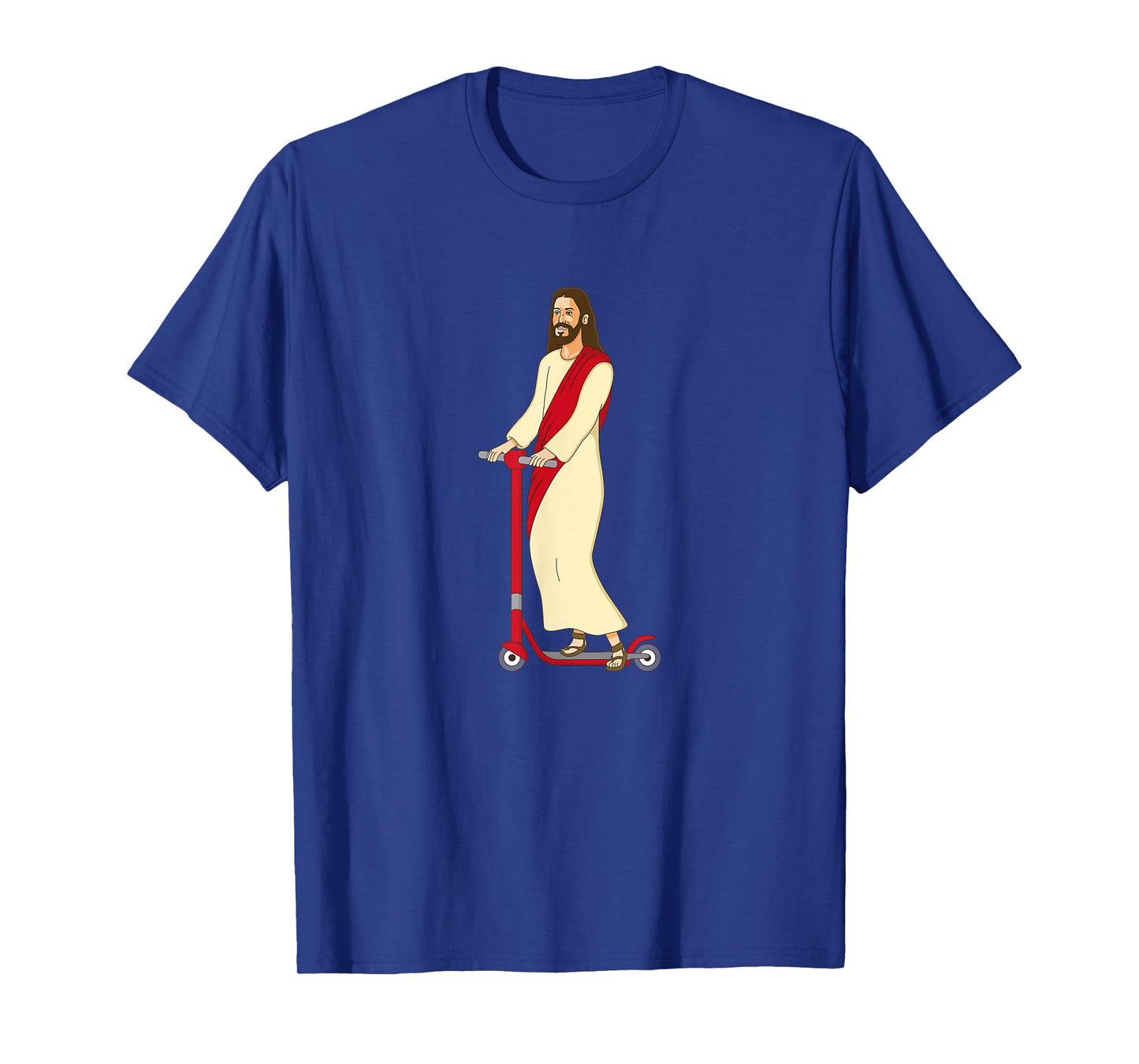Christ on a Scooter Lord Jesus God Church Gift T-Shirt