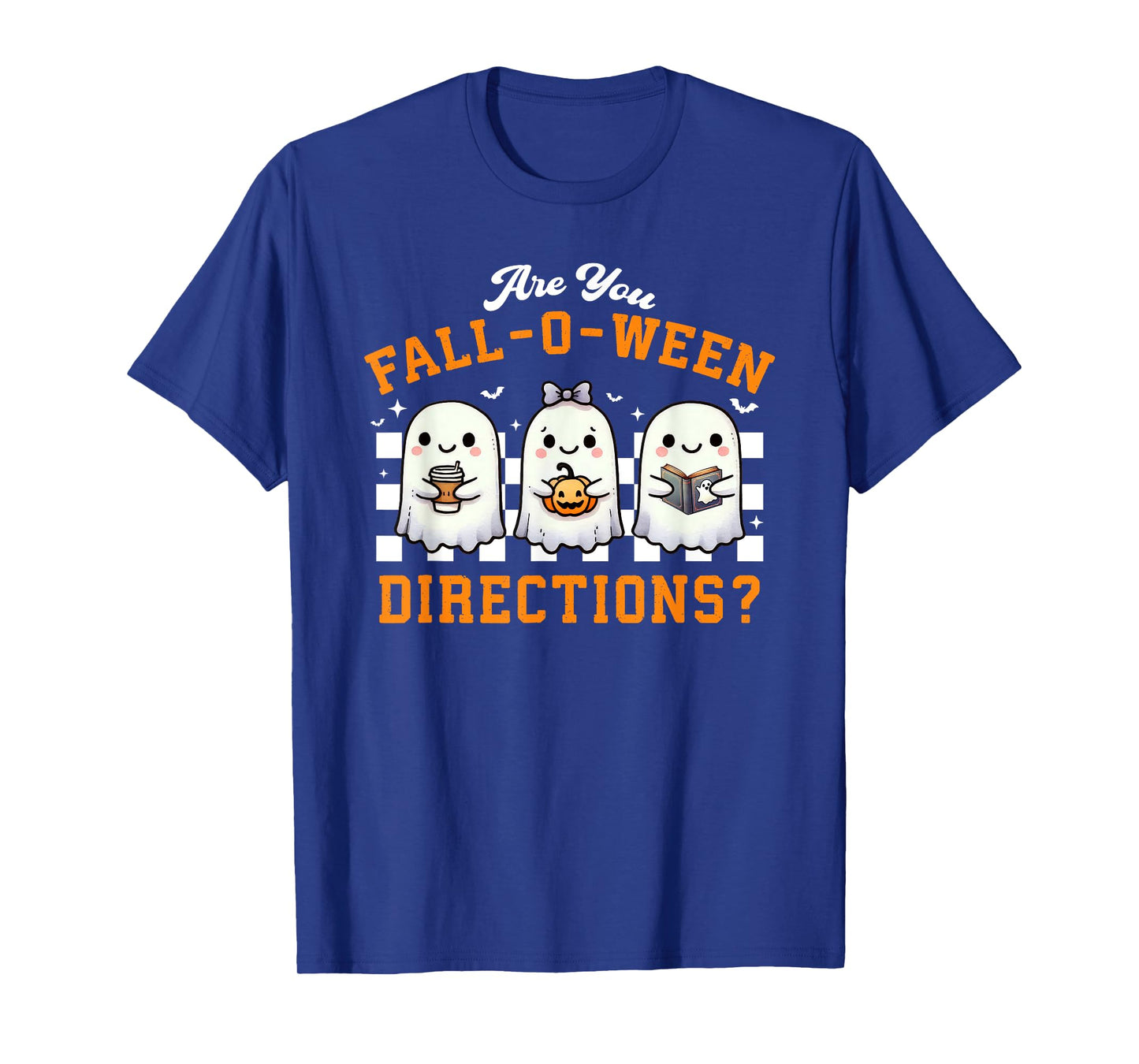 Are You Fall-O-Ween Directions Ghost Christian Halloween T-Shirt