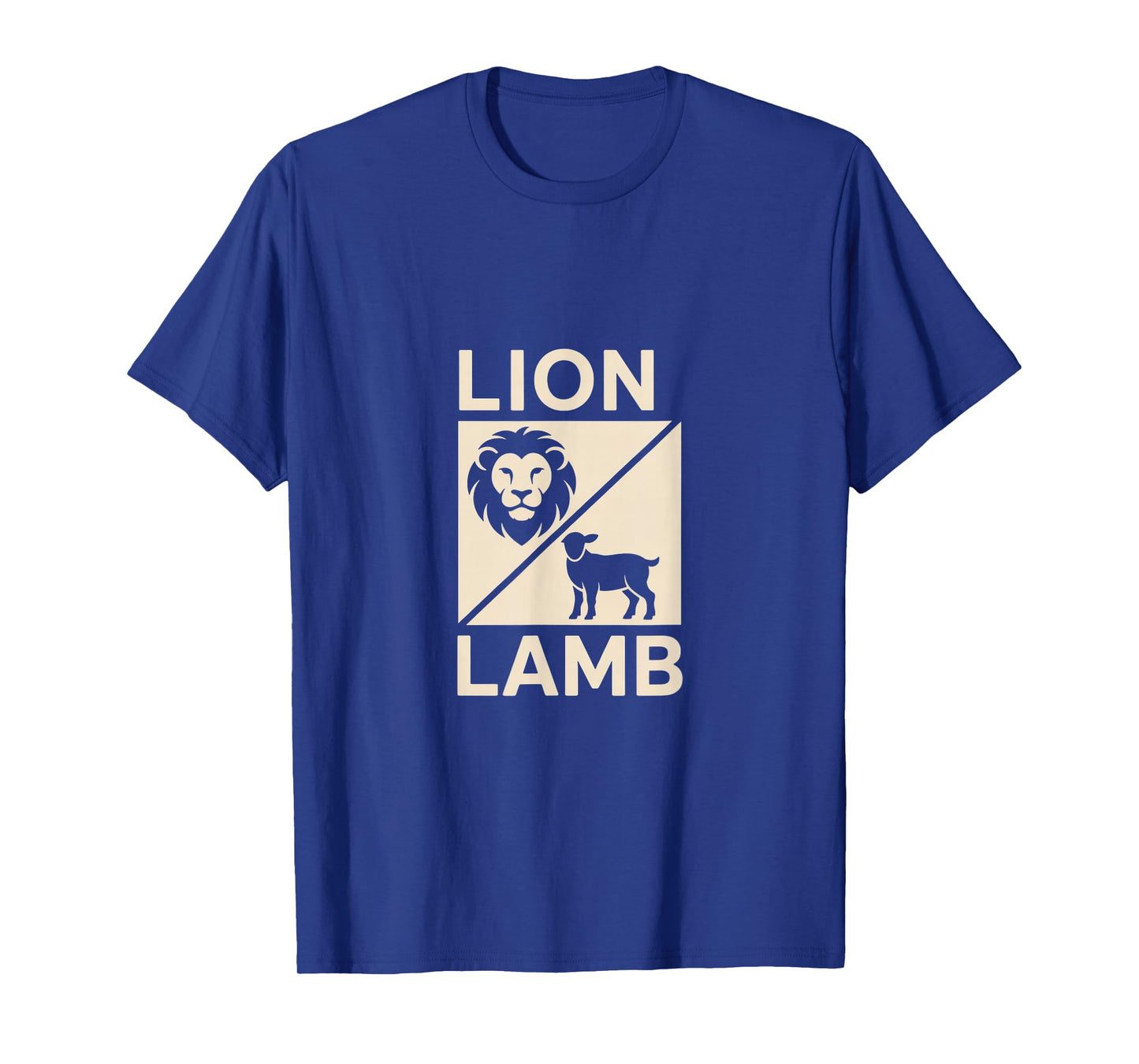 Christian Lion Lamb Symbol Faith Jesus Savior King T-Shirt