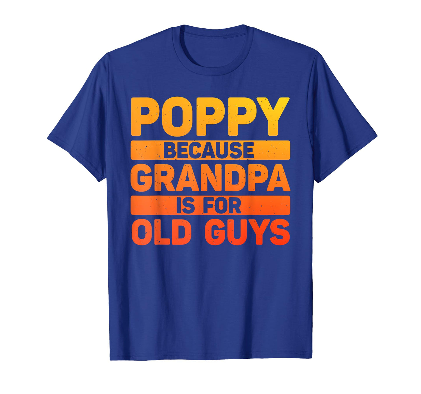 Poppy Design For Grandpa From Grandkids Father's Day Poppy T-Shirt