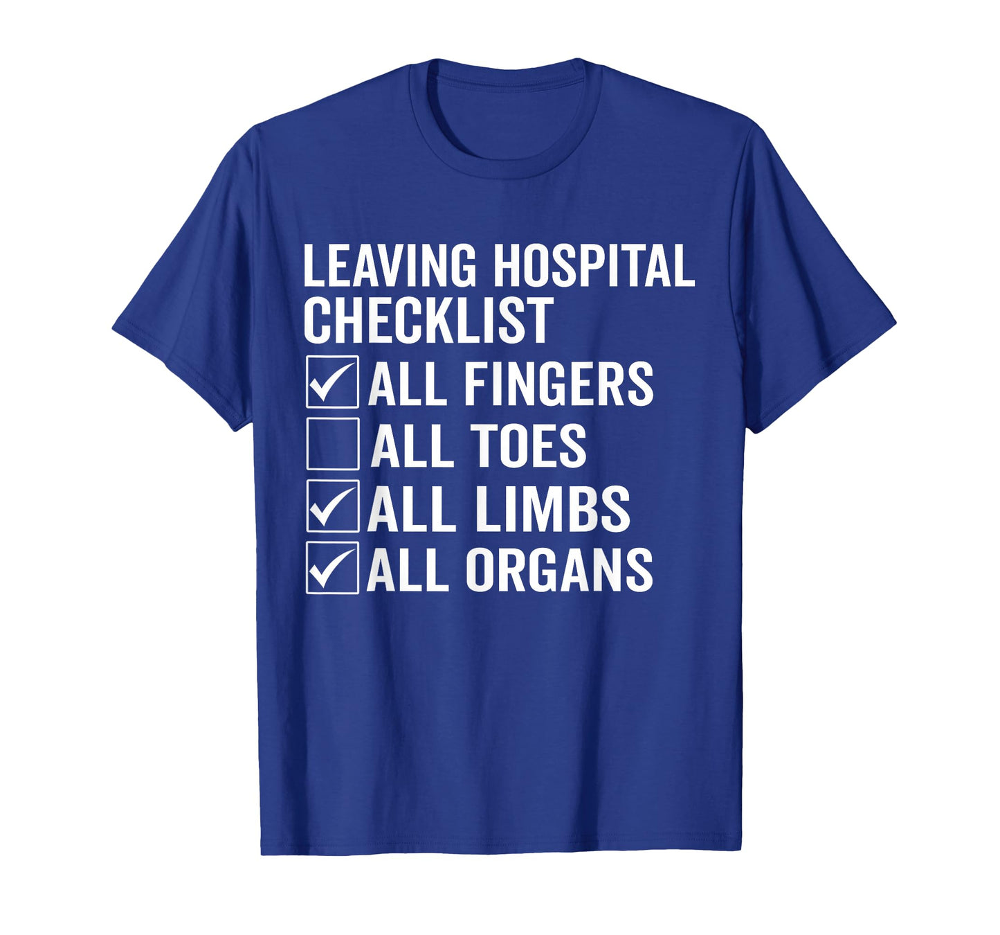 Toe Amputee Funny Humor Toe Amputation T-Shirt