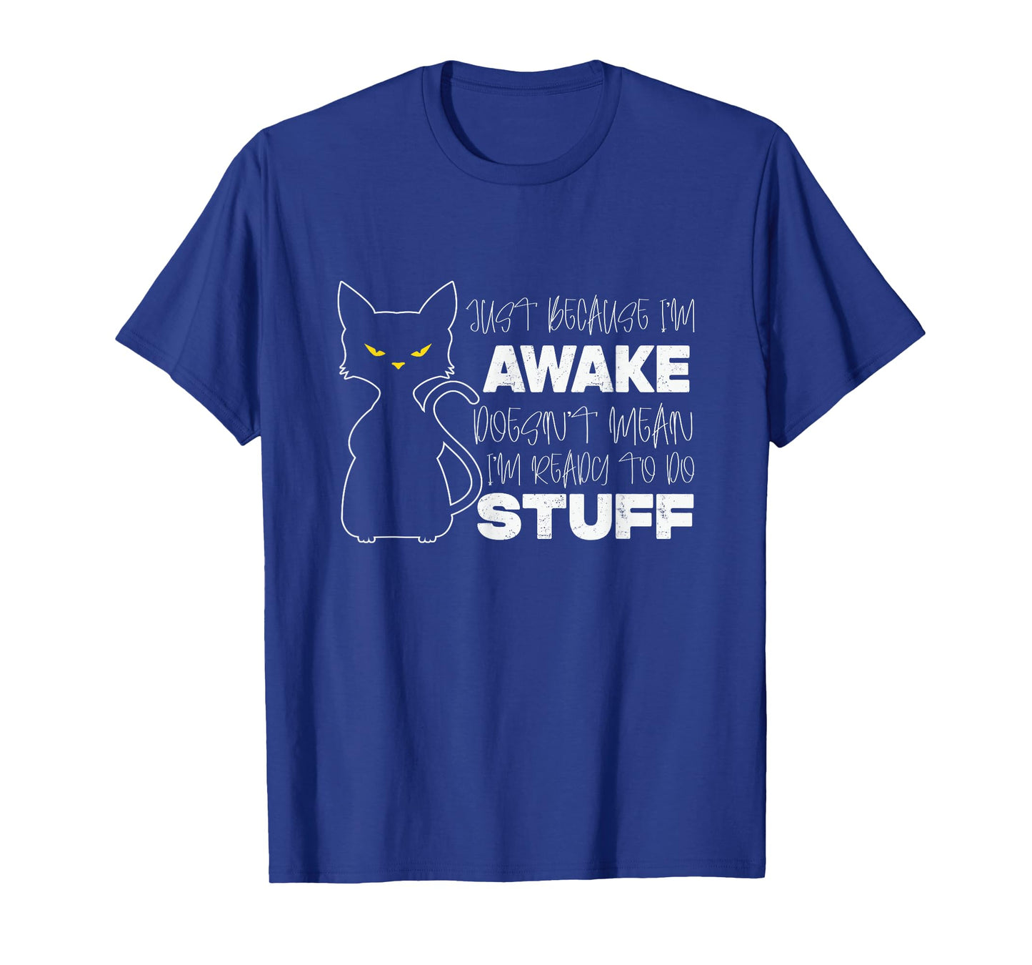 Cat Lover Lazy Graphic for Women Men Girls Boys Kids Cats T-Shirt