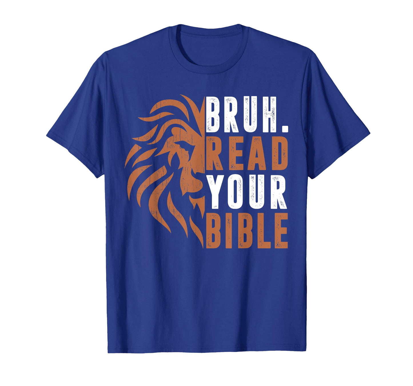 Men Bruh Read Your Bible Dad Boy Funny Christian Religious T-Shirt