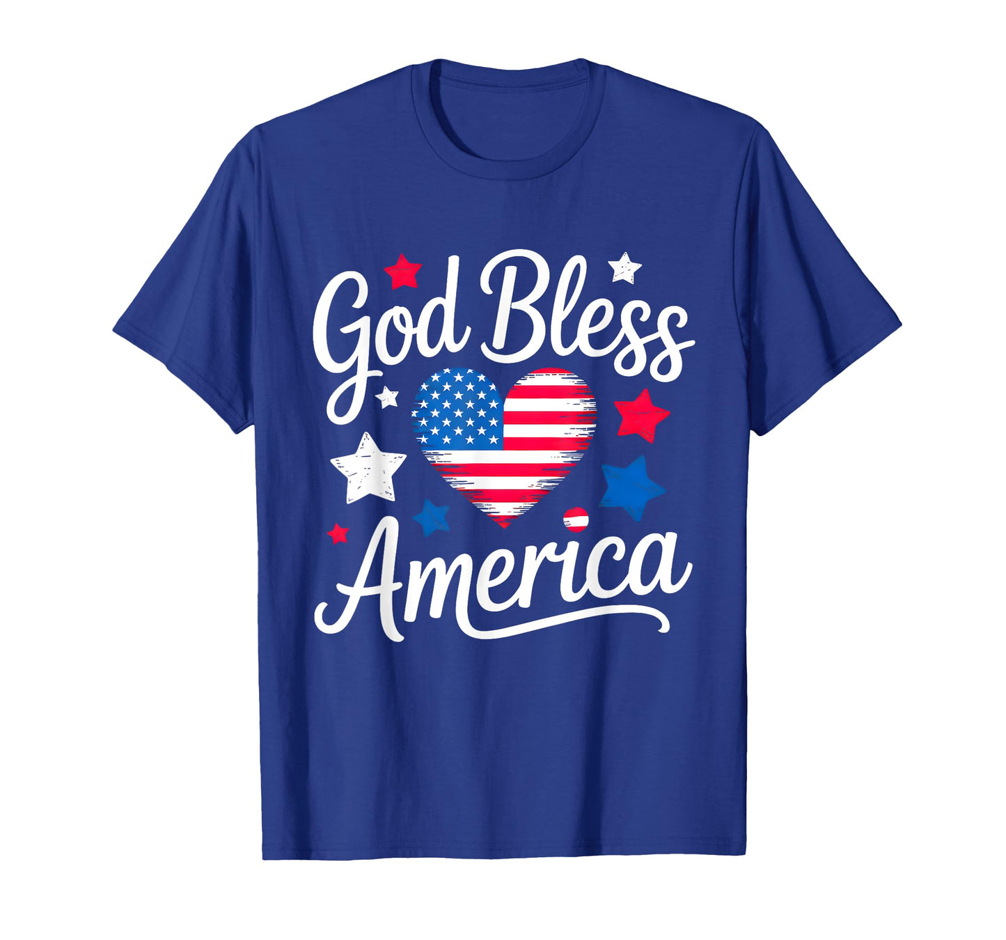 God Bless America for Patriotic Independence Day 4th of July T-Shirt