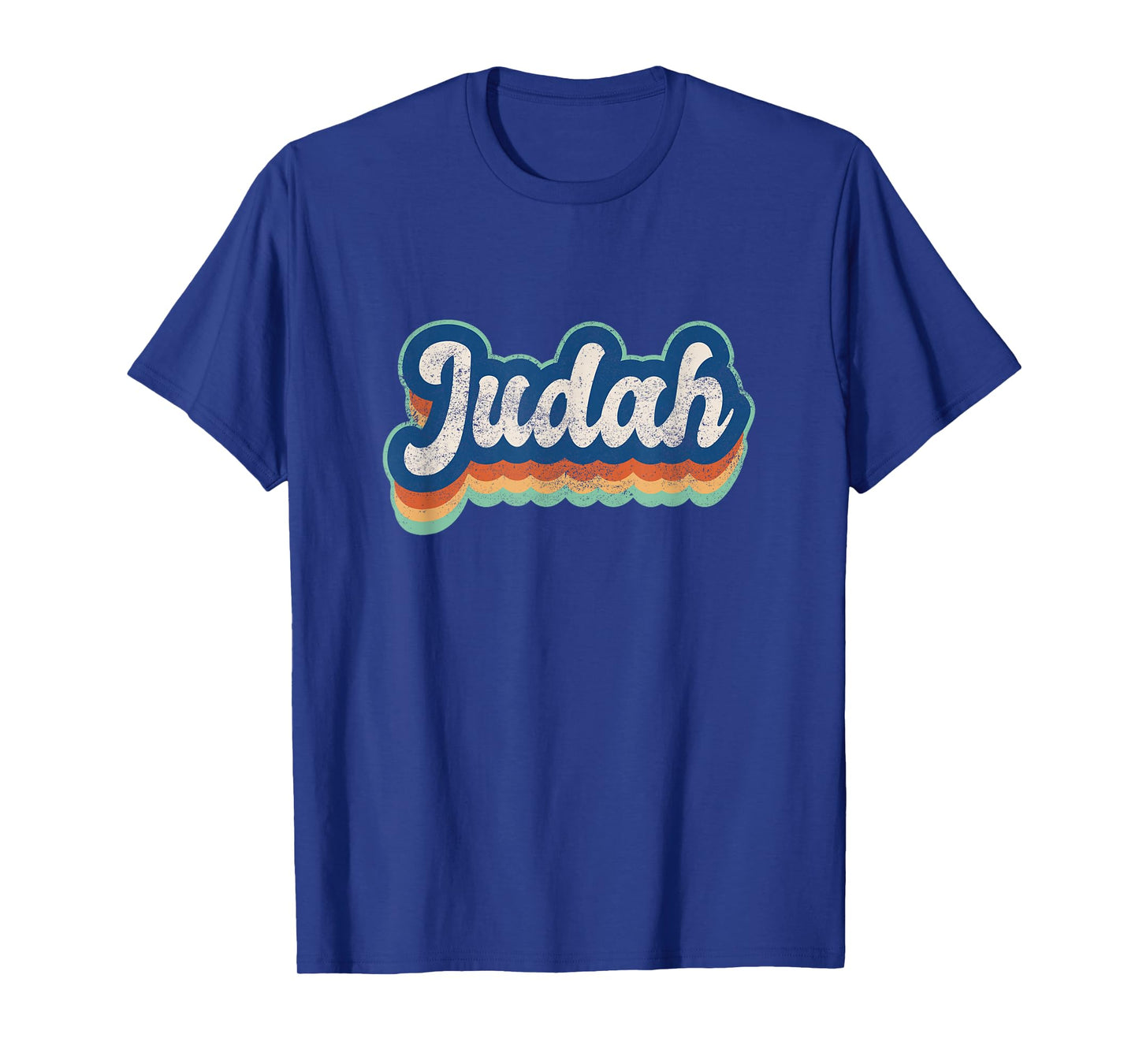 Judah First Name Boy Vintage Style 70s 80s Personalized T-Shirt