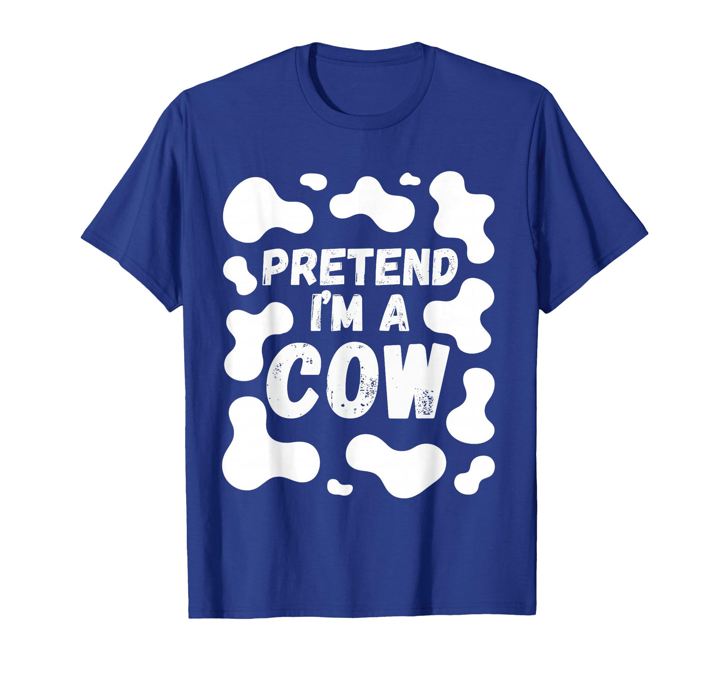 Pretend I'm a Cow Funny Halloween T-Shirt