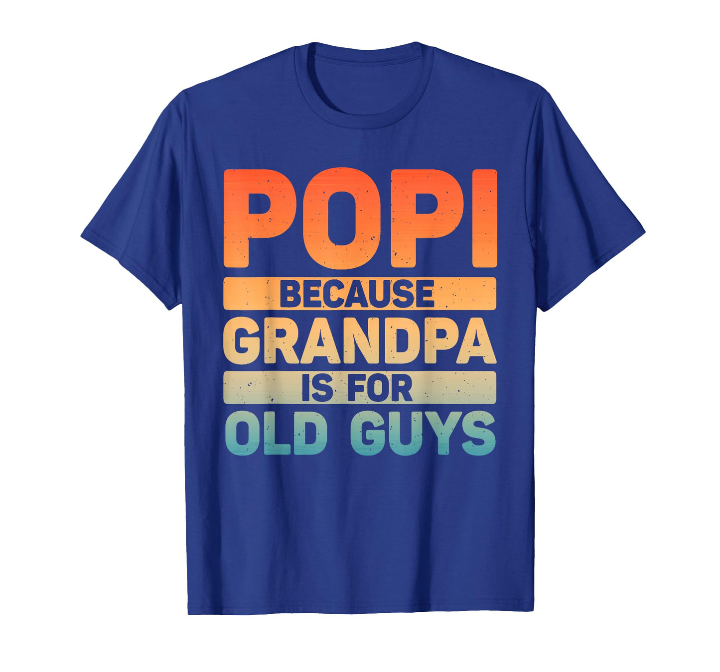 Popi Design For Grandpa From Grandkids Father's Day Popi T-Shirt