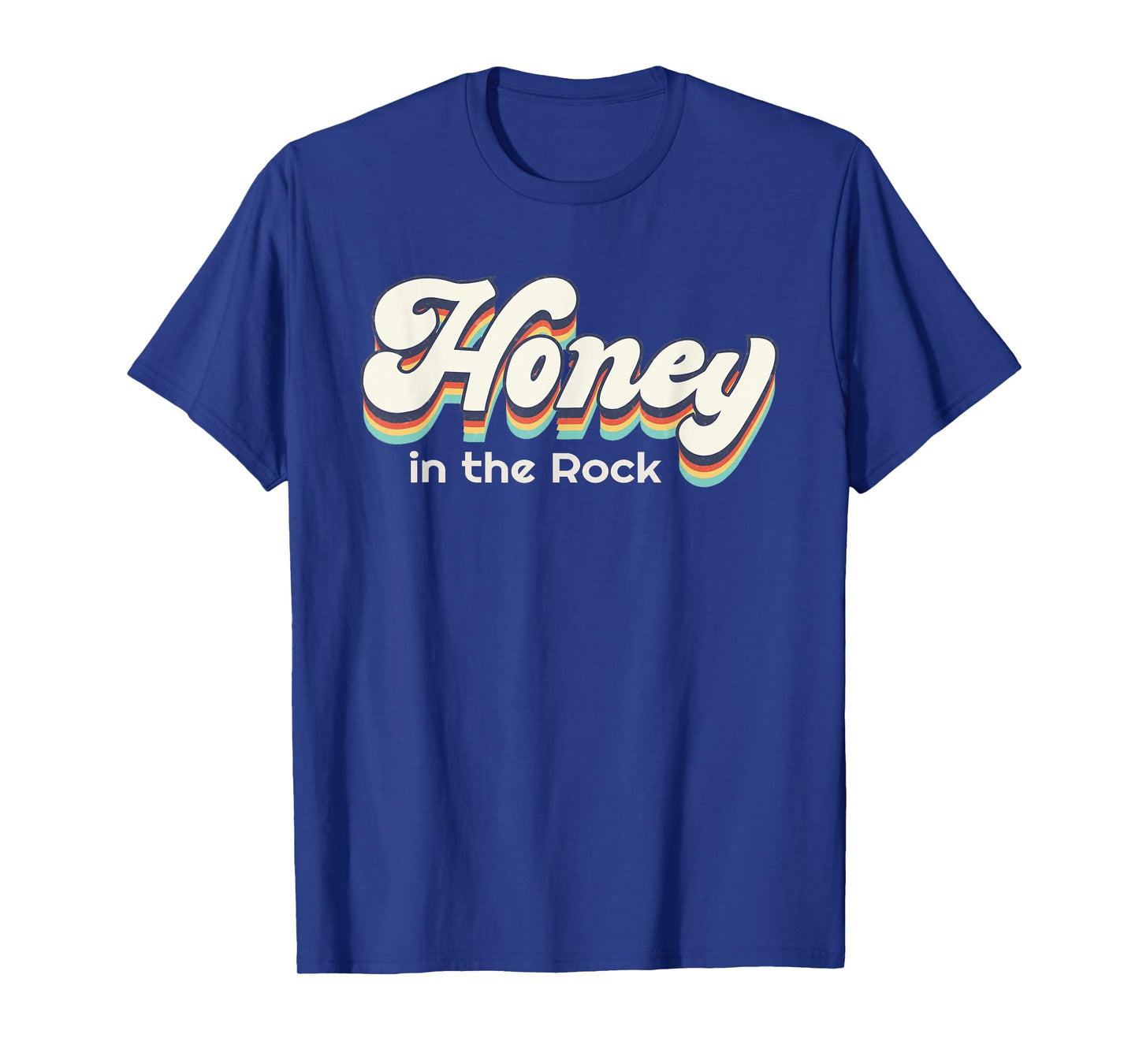 Honey In The Rock Christian Faith Vintage Funny Jesus T-Shirt