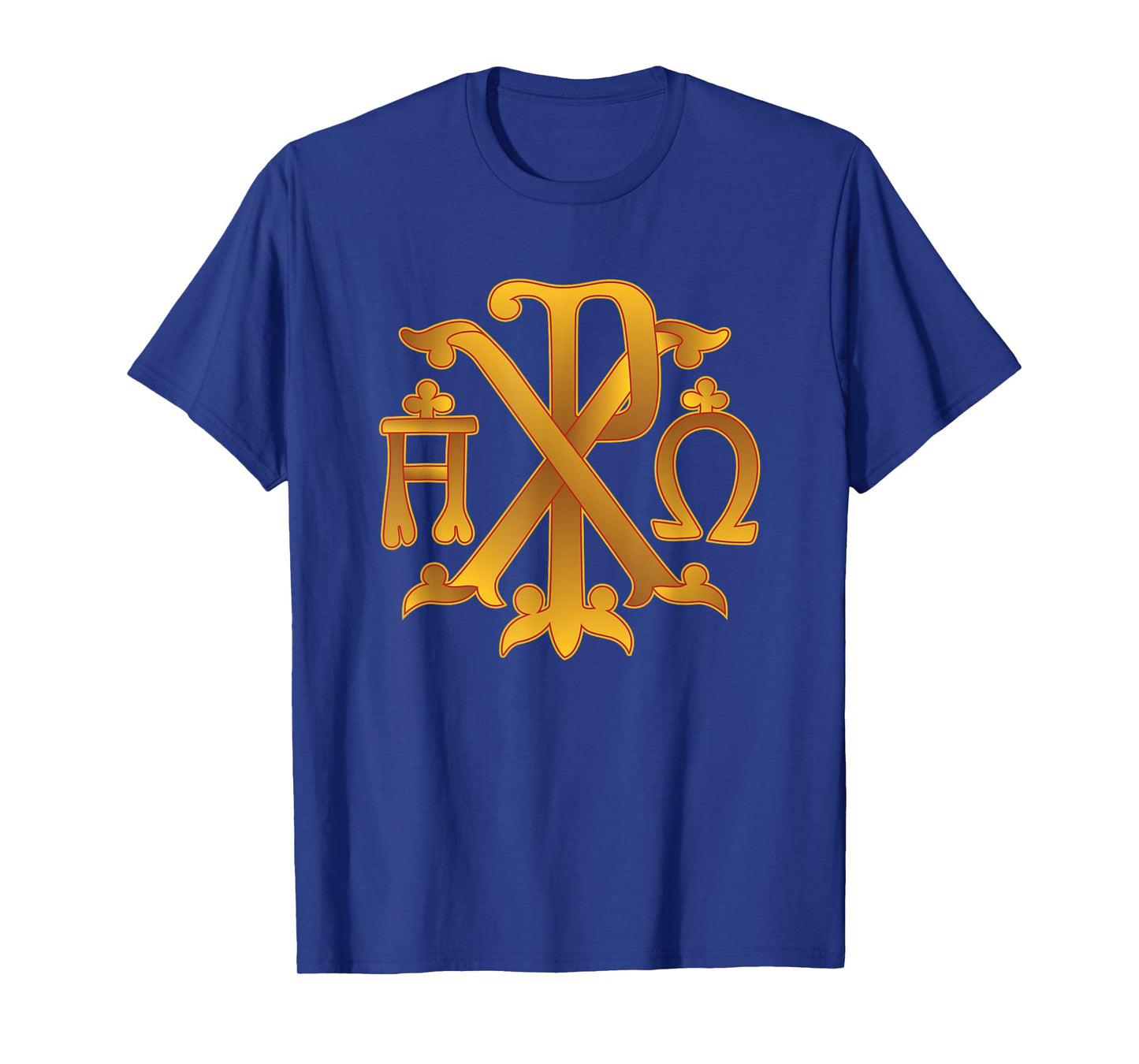 Christian symbol Chi-Rho and the alpha omega T-Shirt
