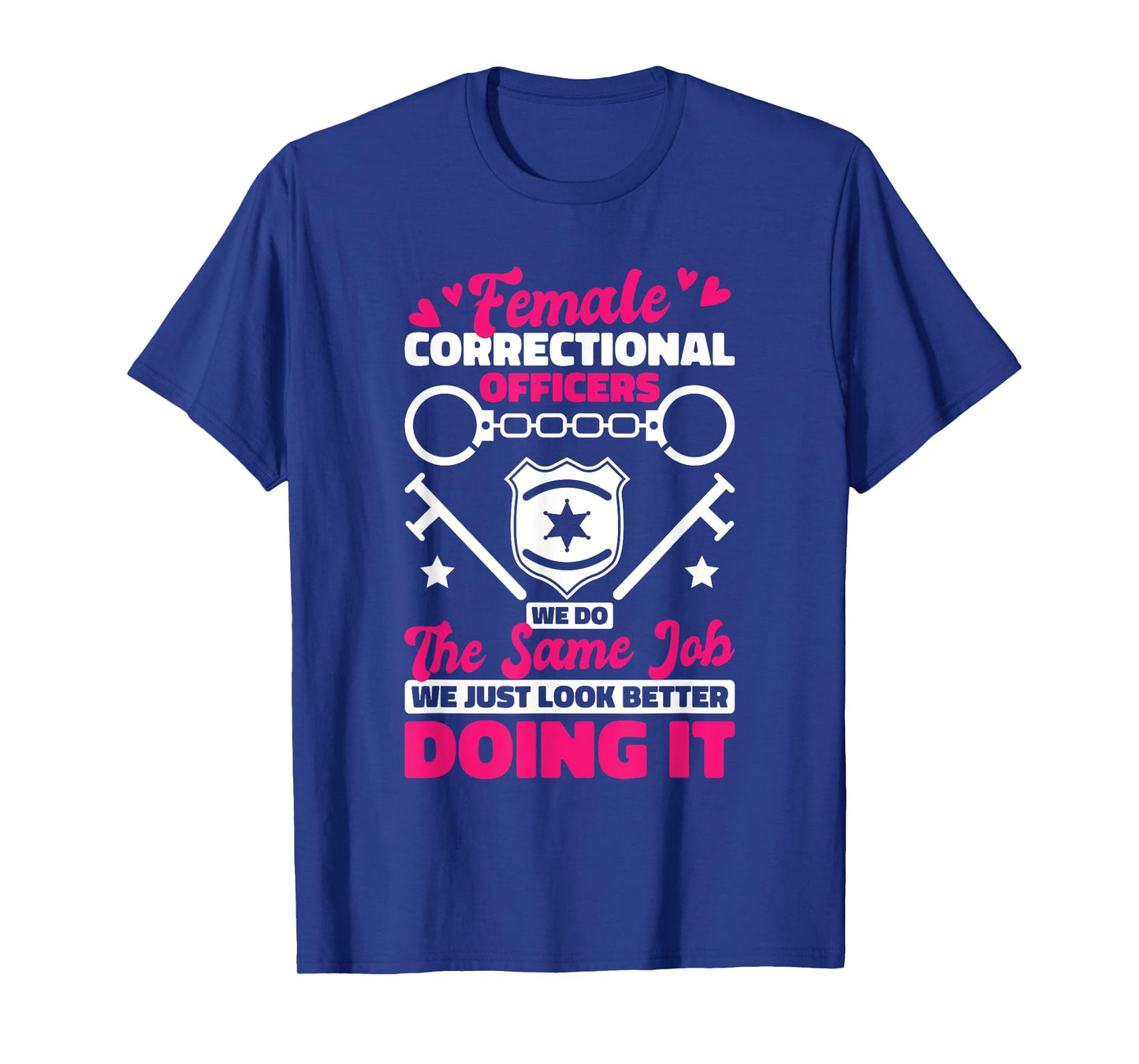Women Correctional Officers Design for Female Prison Guard T-Shirt