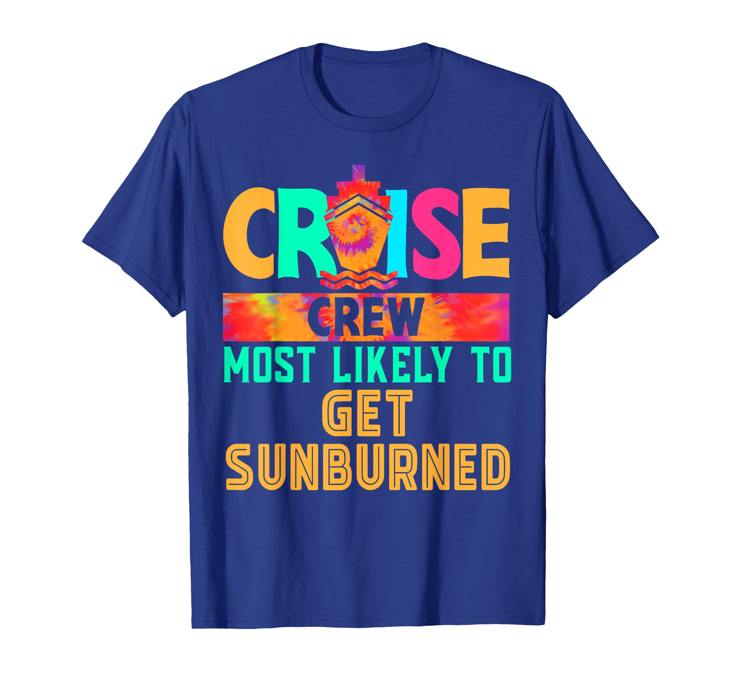 Cruise Crew Most Likely to Get Sunburned Hippie T-Shirt