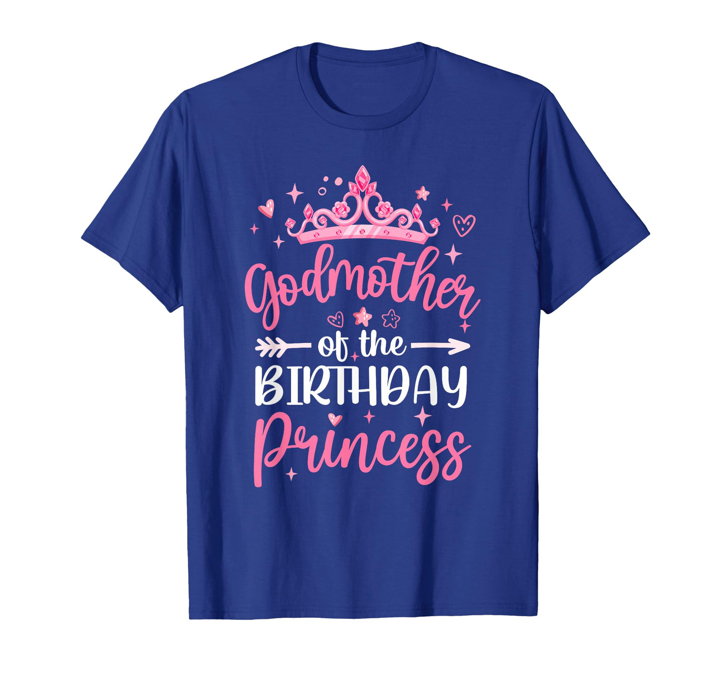 Godmother Of The Birthday Princess Birthday Girl Kid Family T-Shirt