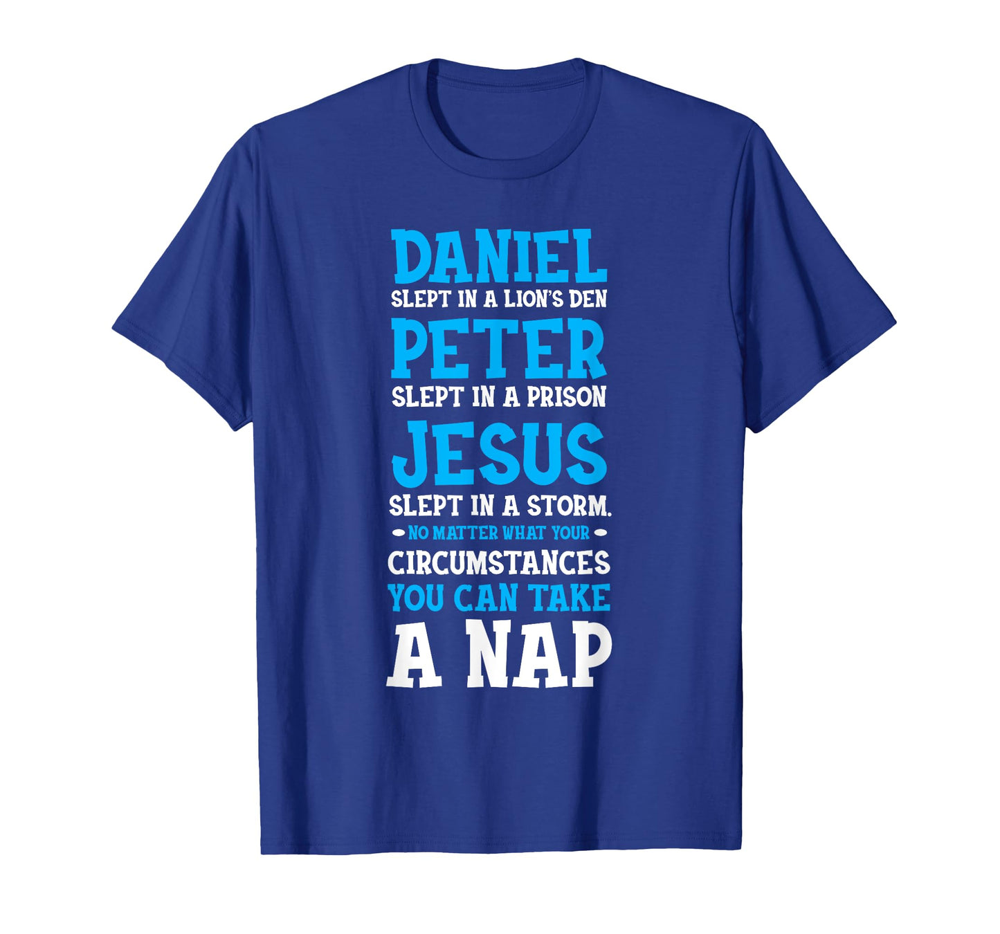 Funny Nap Lovers Sleeping Jesus Napping Gift Christian Humor T-Shirt