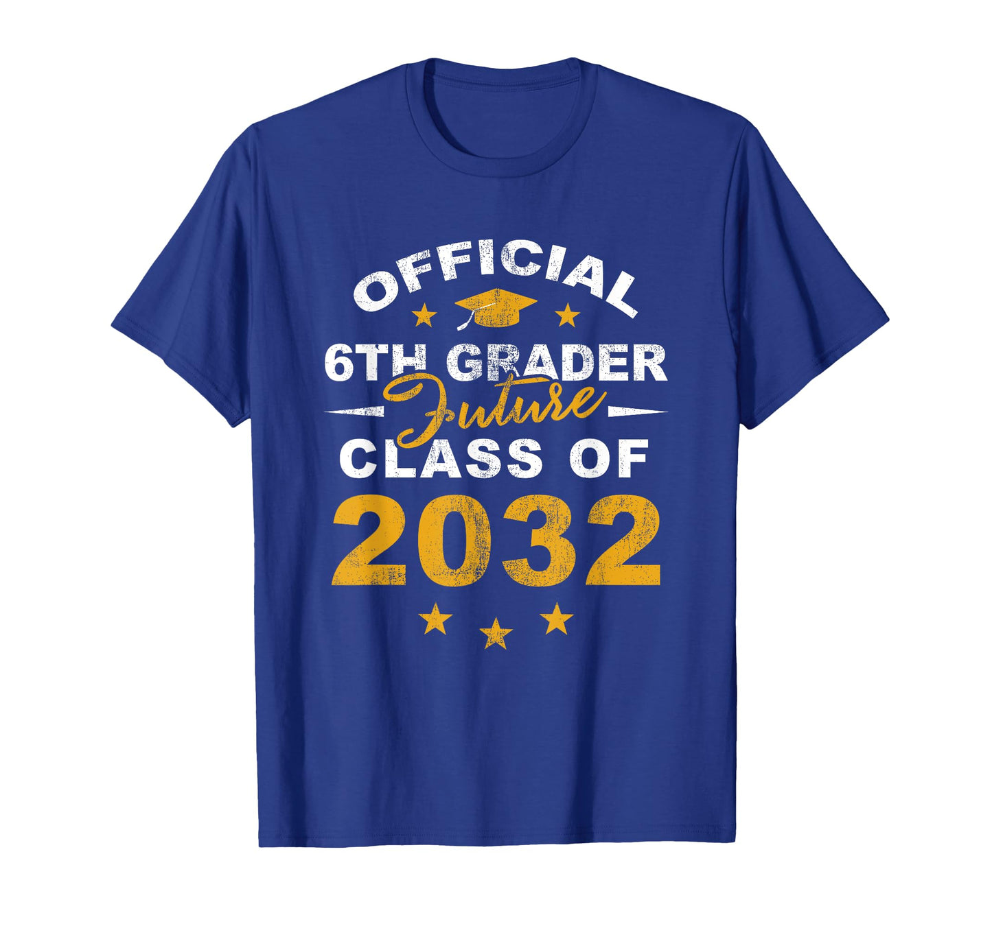 Official 6th Grader Future Class of 2032 First Day School T-Shirt