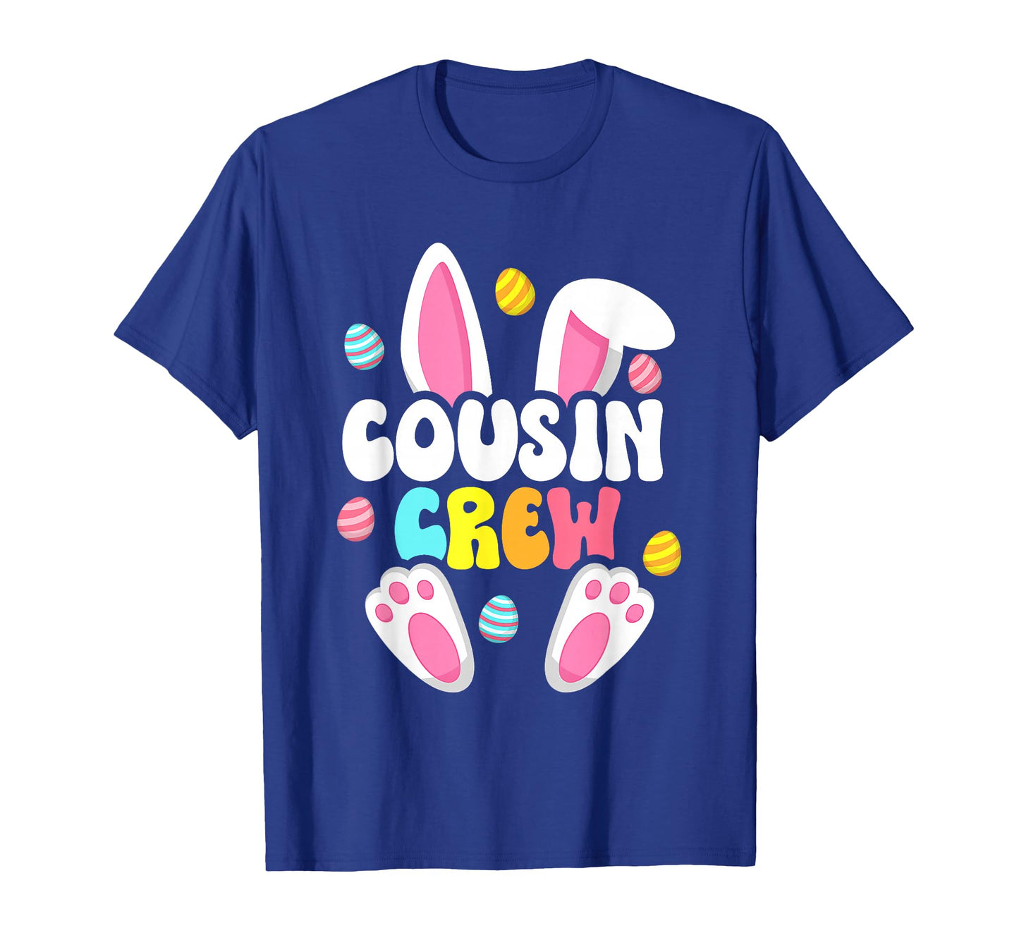 Cousin Crew Family Matching Bunny Easter Day Egg Hunt Group T-Shirt