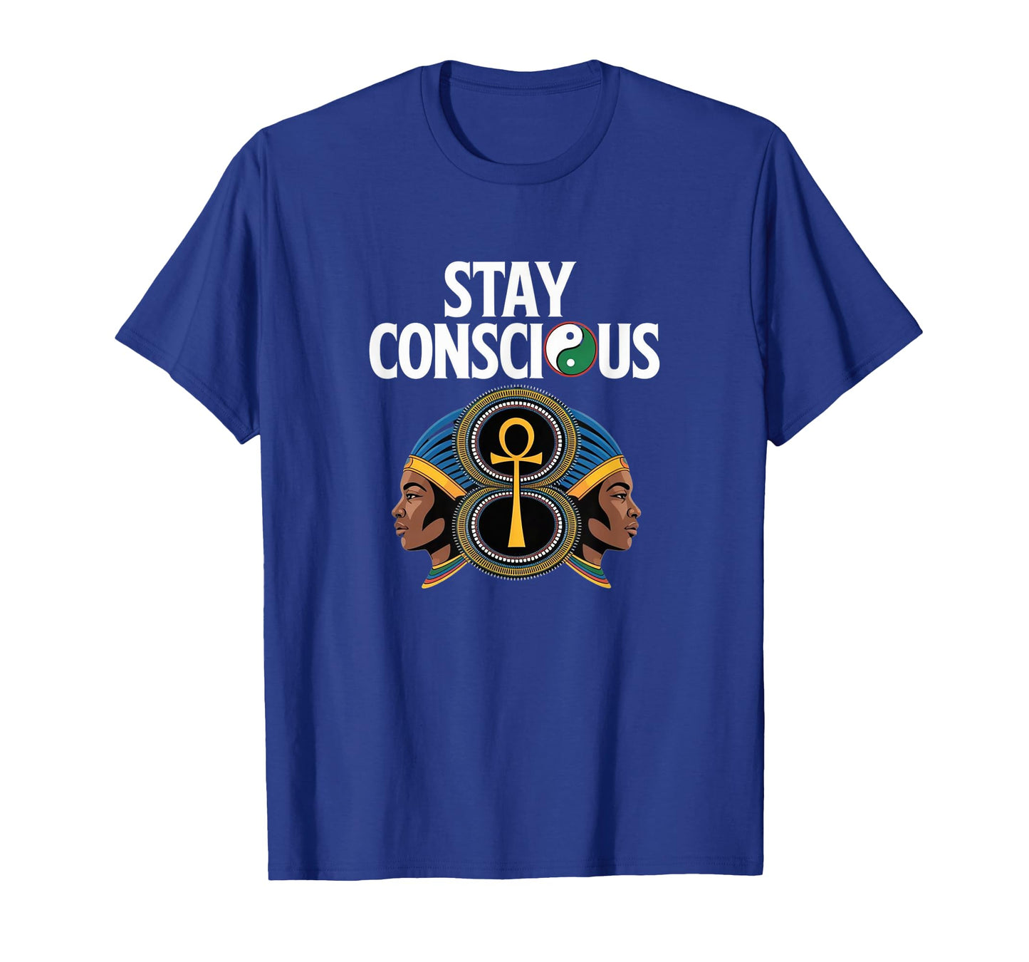 Stay Conscious - Afrocentric Clothing Black Pride T-Shirt