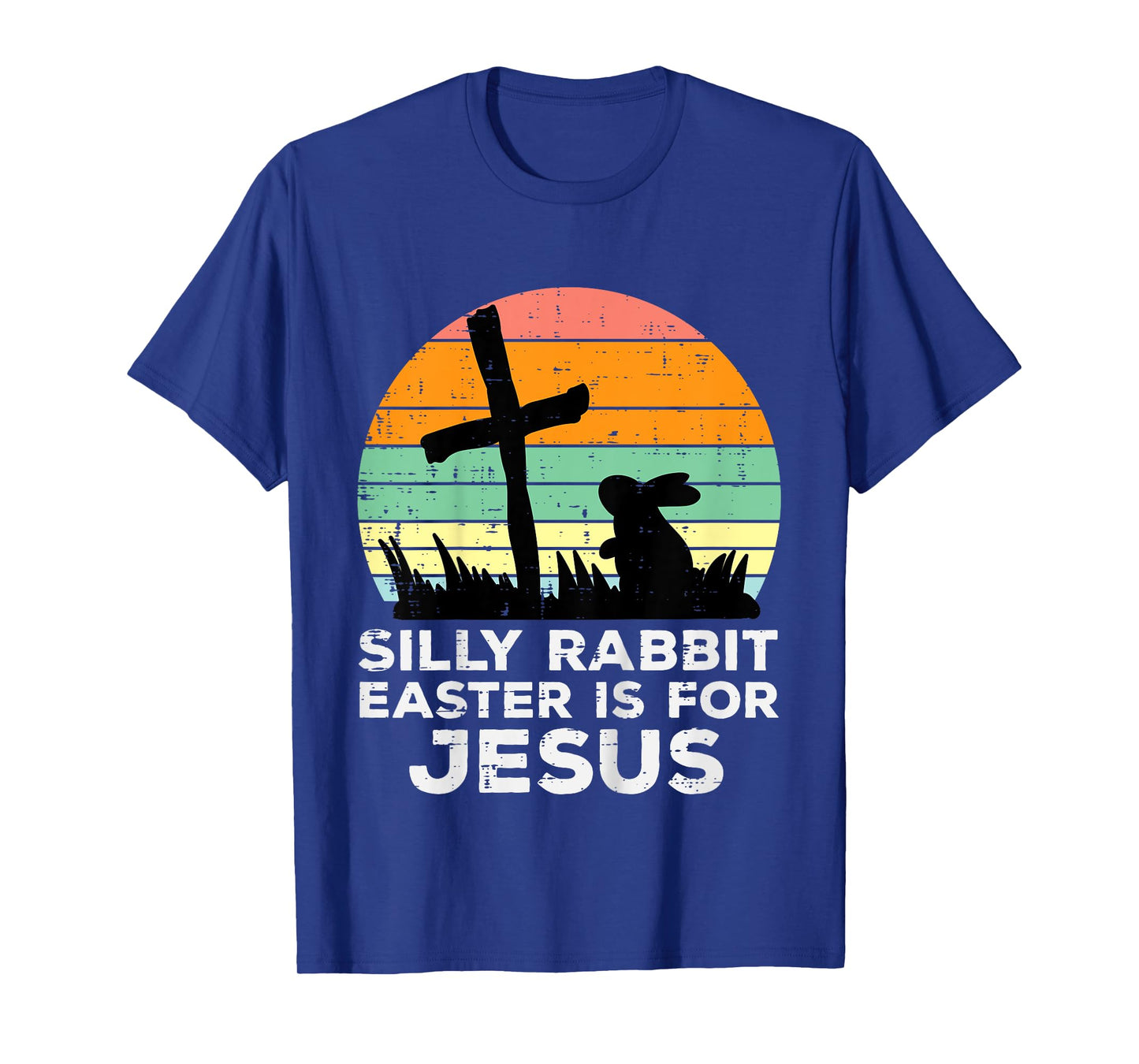 Kids Silly Rabbit Easter Is For Jesus Christians Toddler Kids T-Shirt