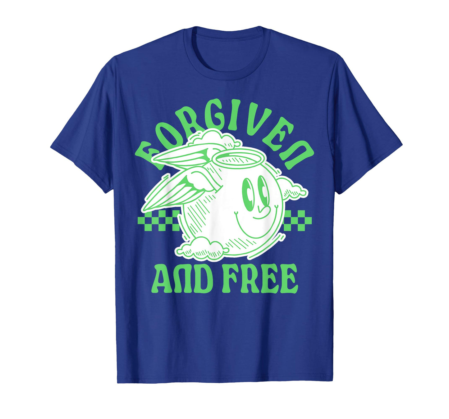 Forgiven and Free - Christian Bible Verse Faith T-Shirt
