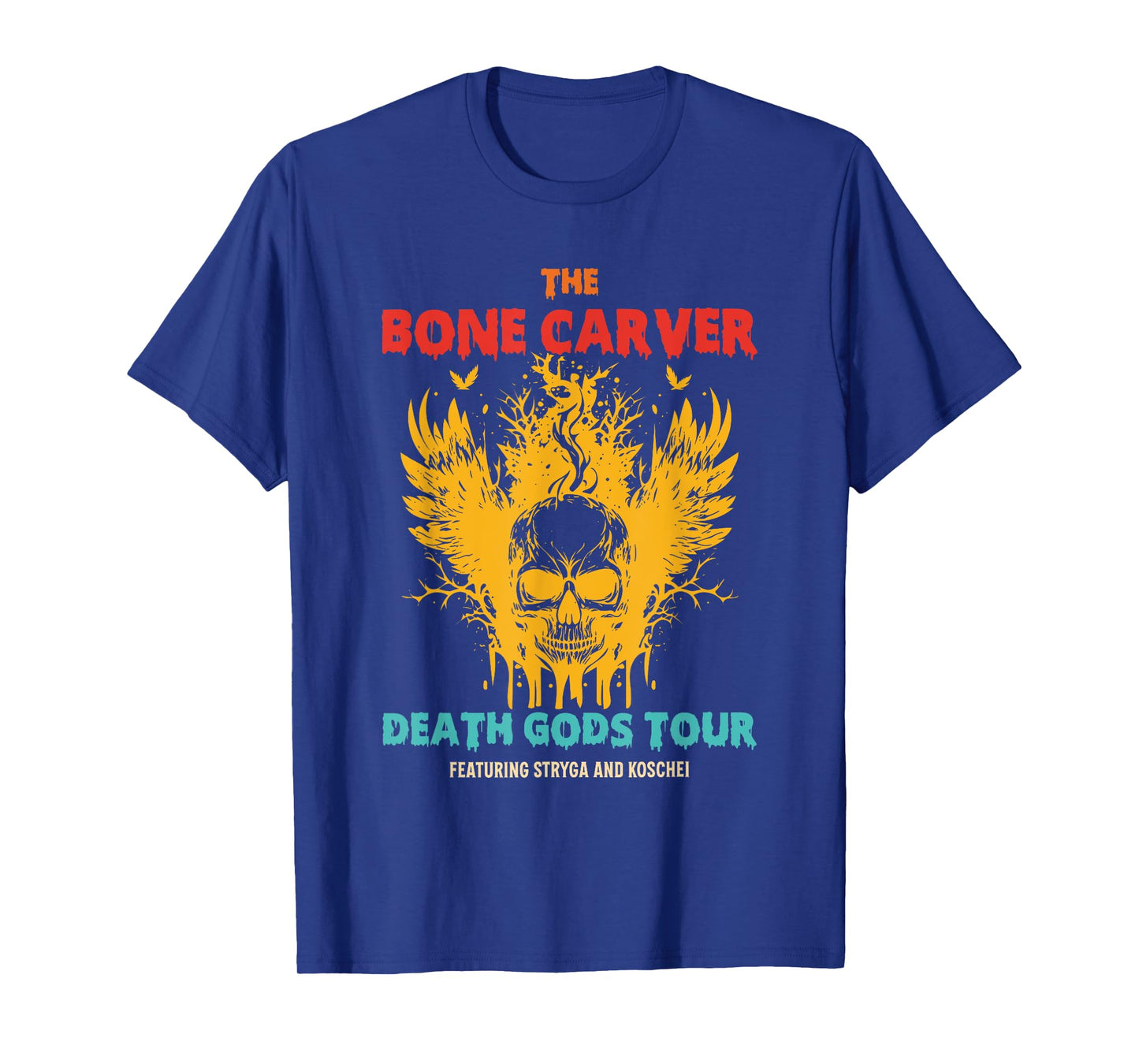 The Bone Carver Death Gods Tour Featuring Stryga And Koschei T-Shirt
