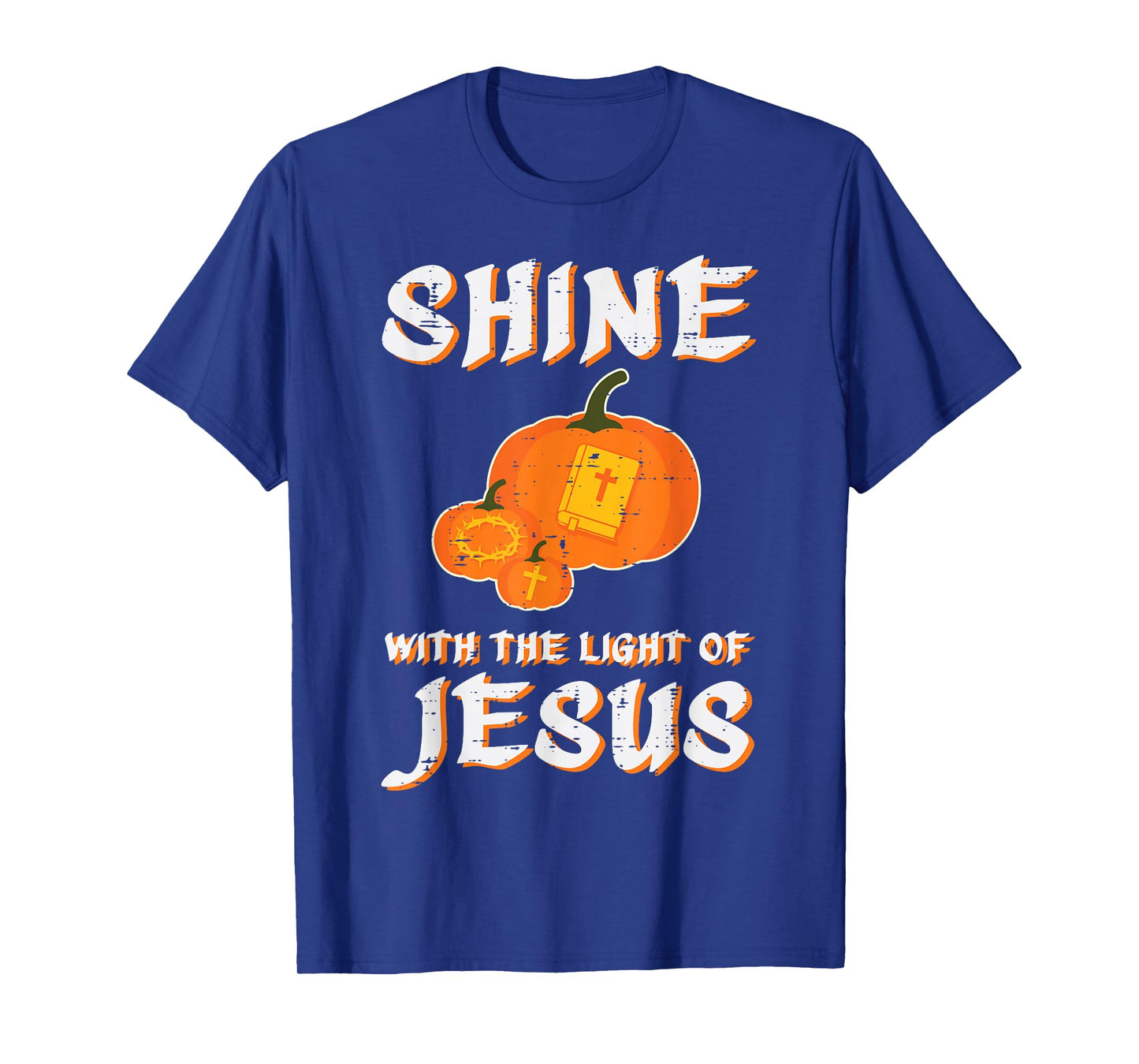 Halloween Christian Shine Light Jesus Costume Men Women Kids T-Shirt