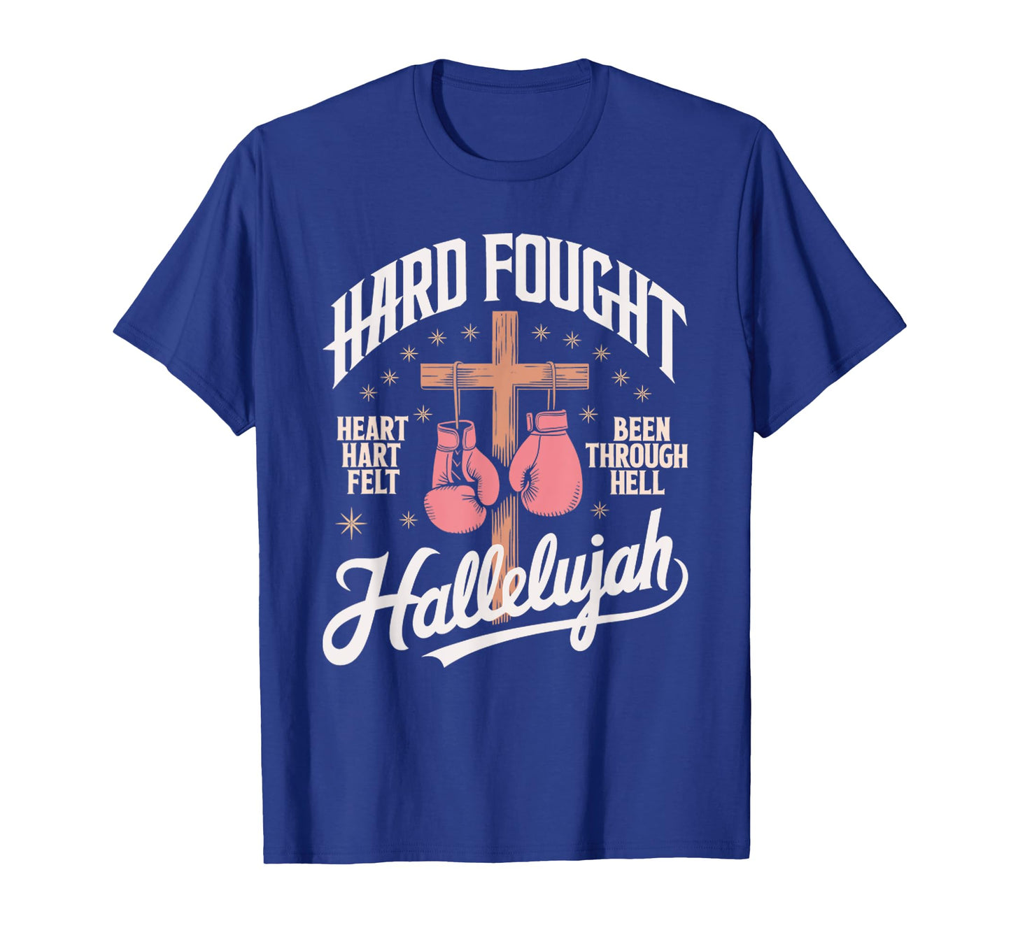 Funny Brandon Hard Fought Hallelujah Praise Jesus T-Shirt