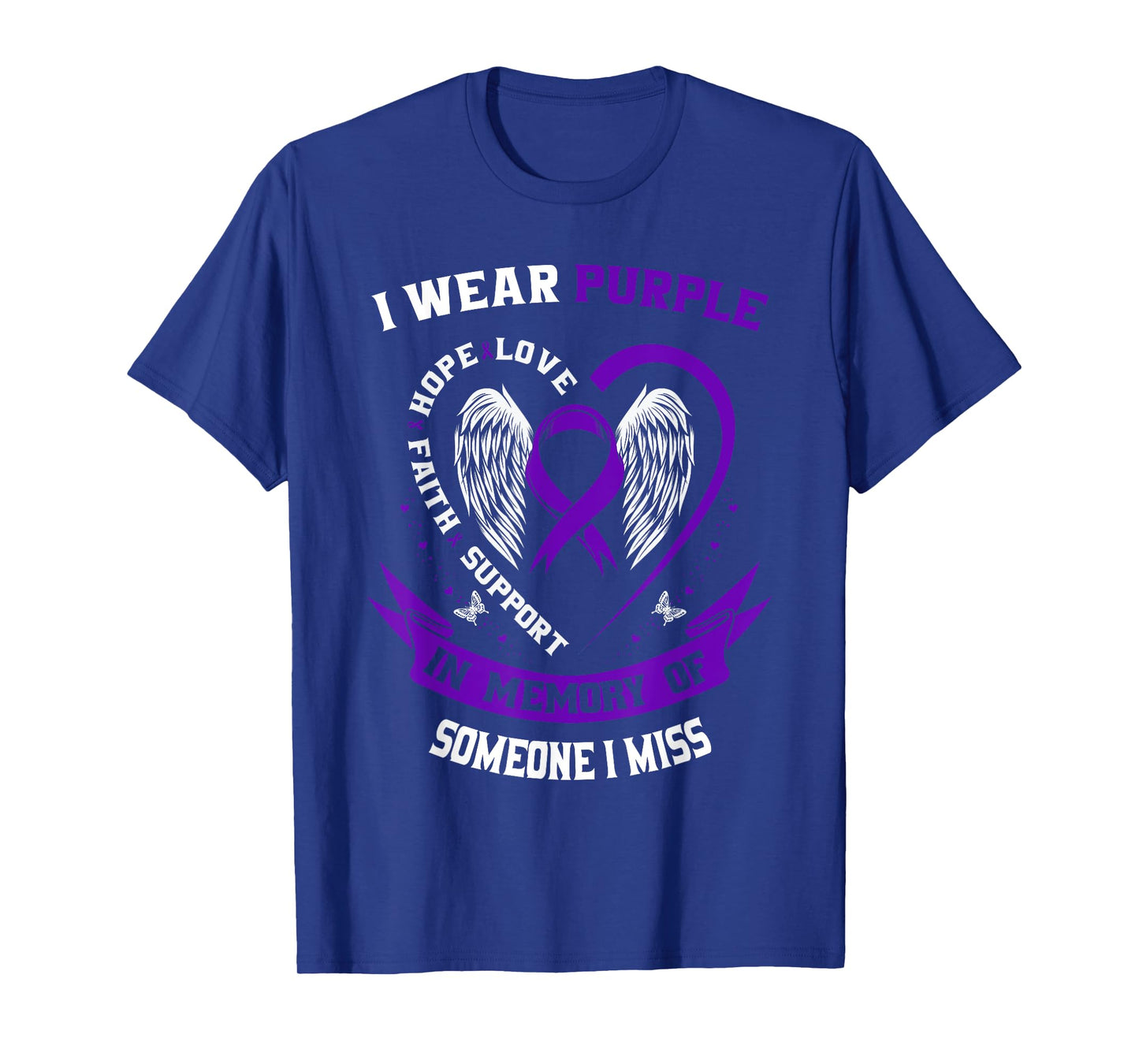 Pancreatic Cancer Awareness Shirt Someone I Miss Memorial T-Shirt