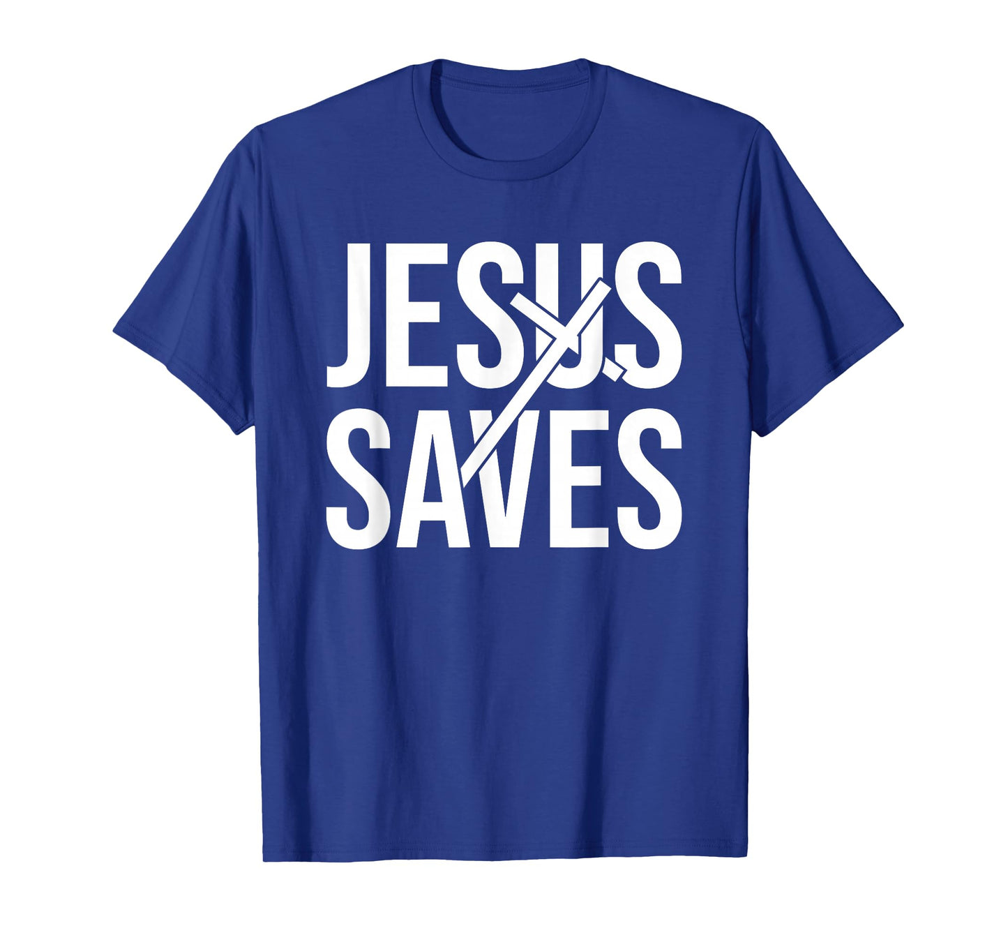 Cute Jesus Saves Christian - Inspirational Religious Faith T-Shirt