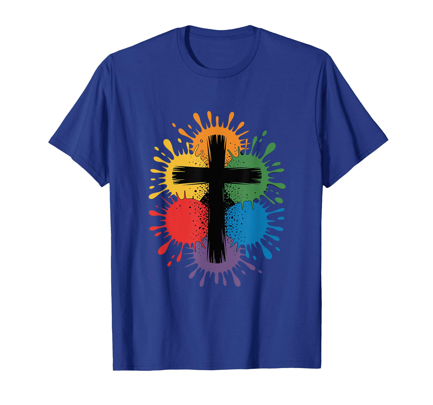 LGBTQ Gay Cross Christian Faith Pride T-Shirt