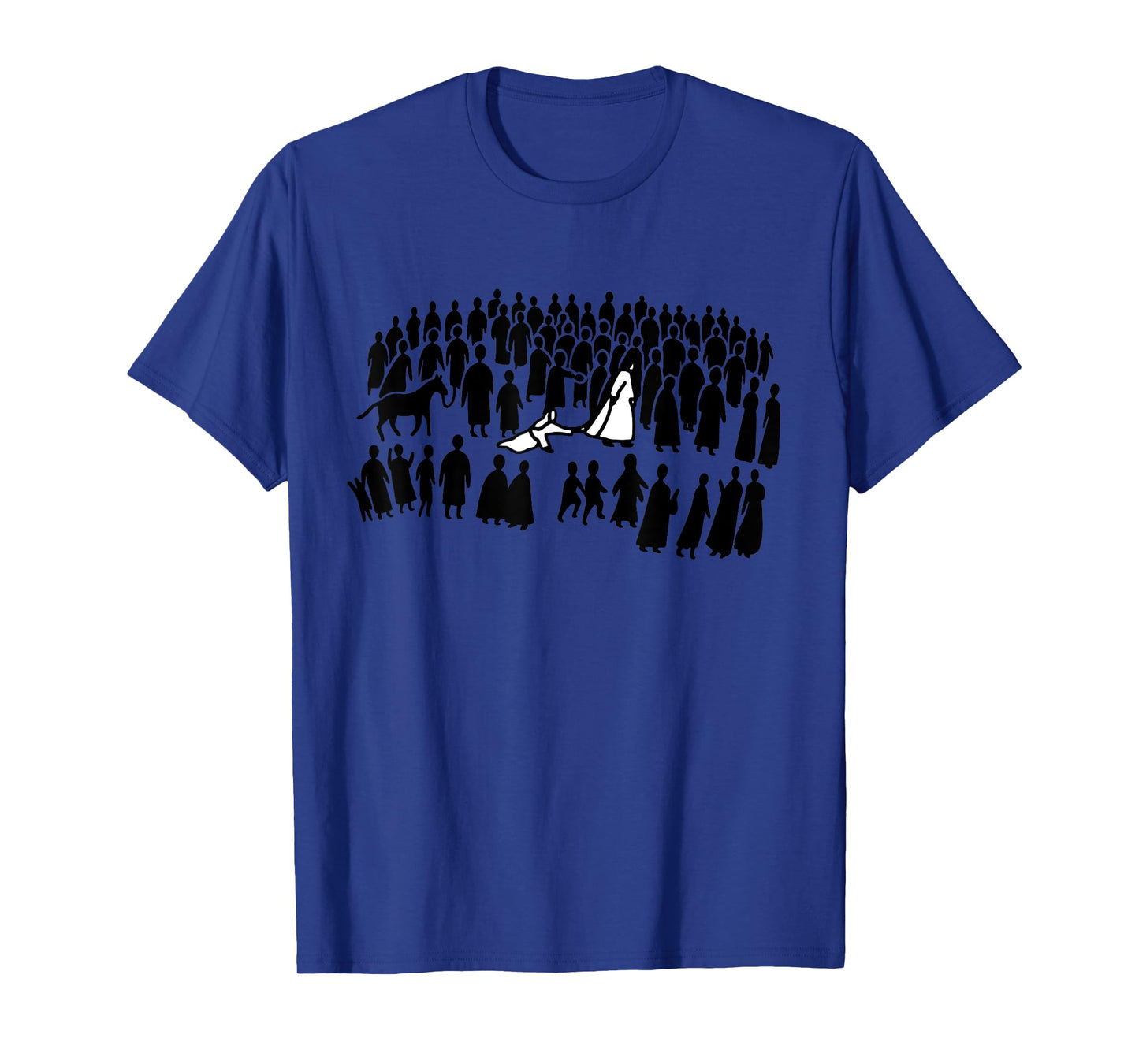 Touching the Hem of His Garment Jesus Healing Scene T-Shirt