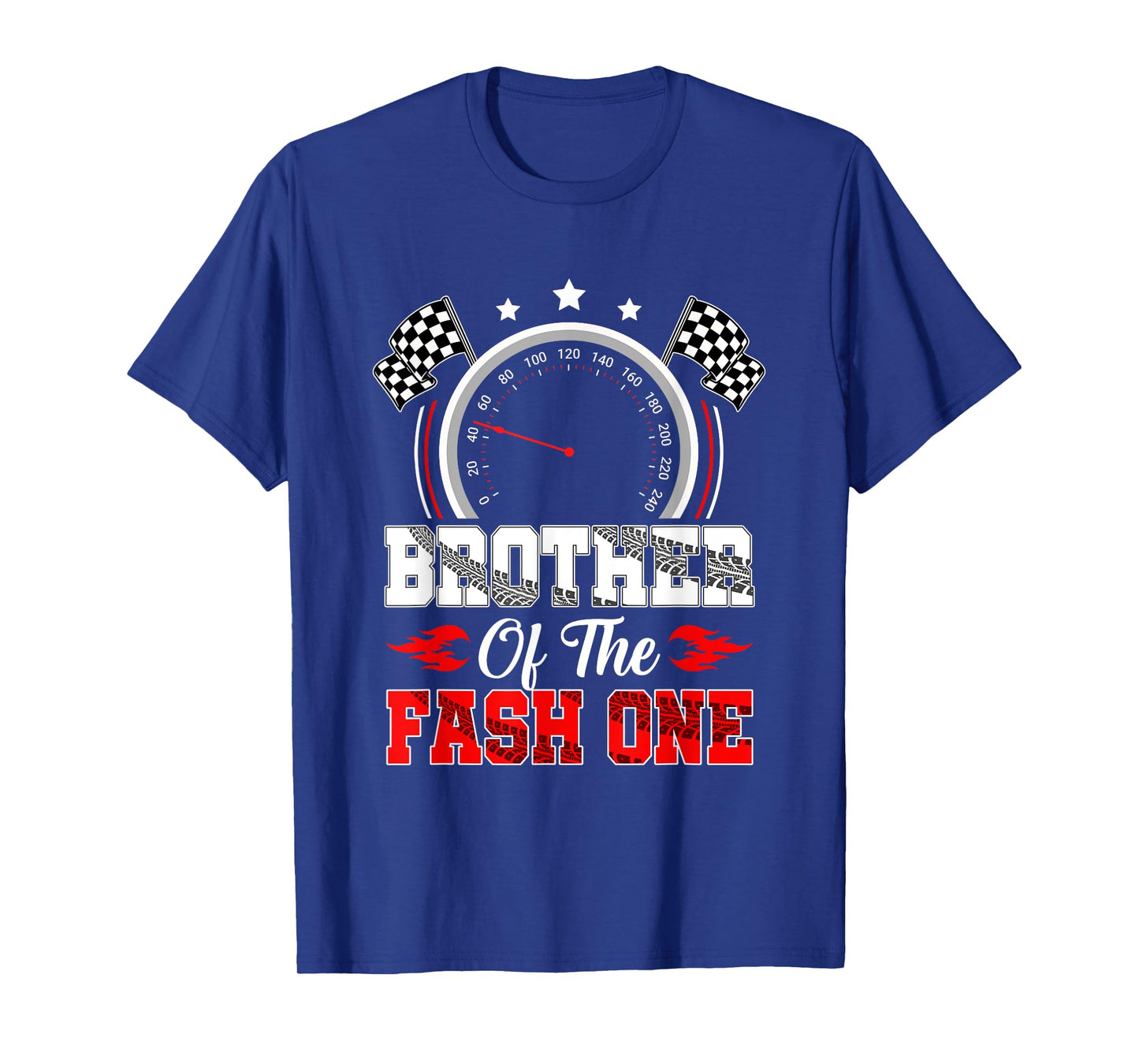Brother Of The Fast One 1St Birthday Racing Car Family T-Shirt