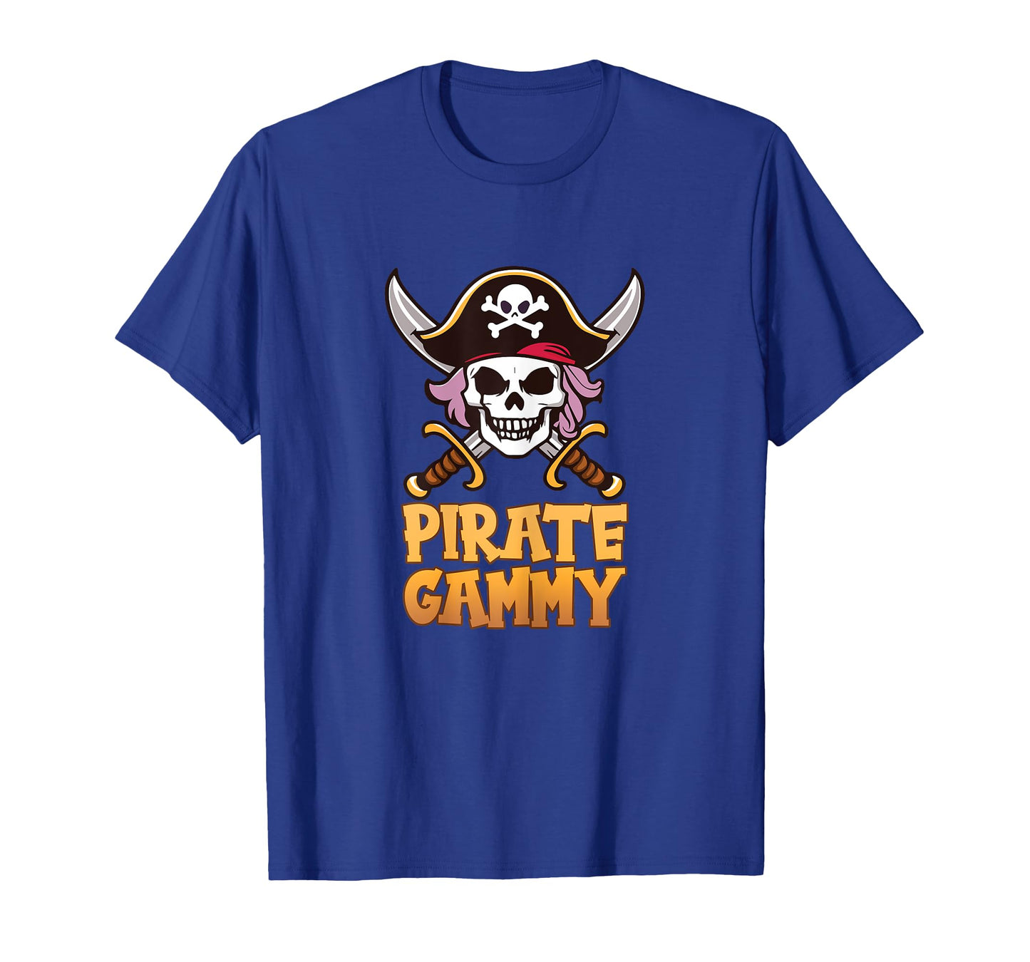 Pirate Gammy Funny Captain Matching Halloween Costume T-Shirt
