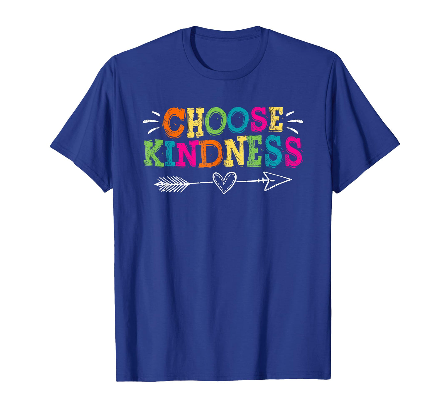 Choose Kindness Retro Groovy - Be Kind Inspirational T-Shirt