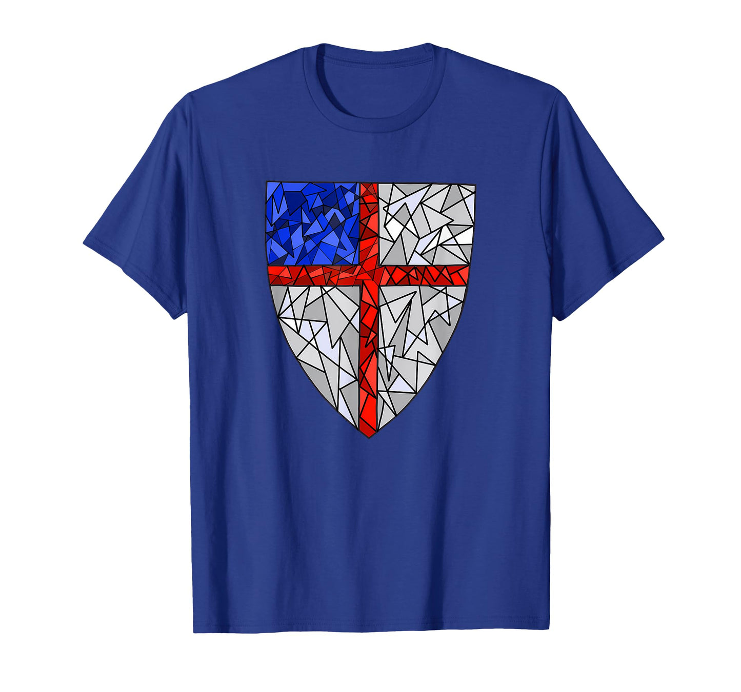Funny Episcopal Shield Geometric Christian T-Shirt