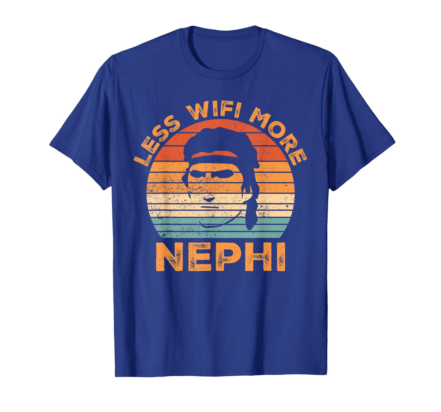 Funny Mormon Missionary LDS Less Wifi More Nephi T-Shirt