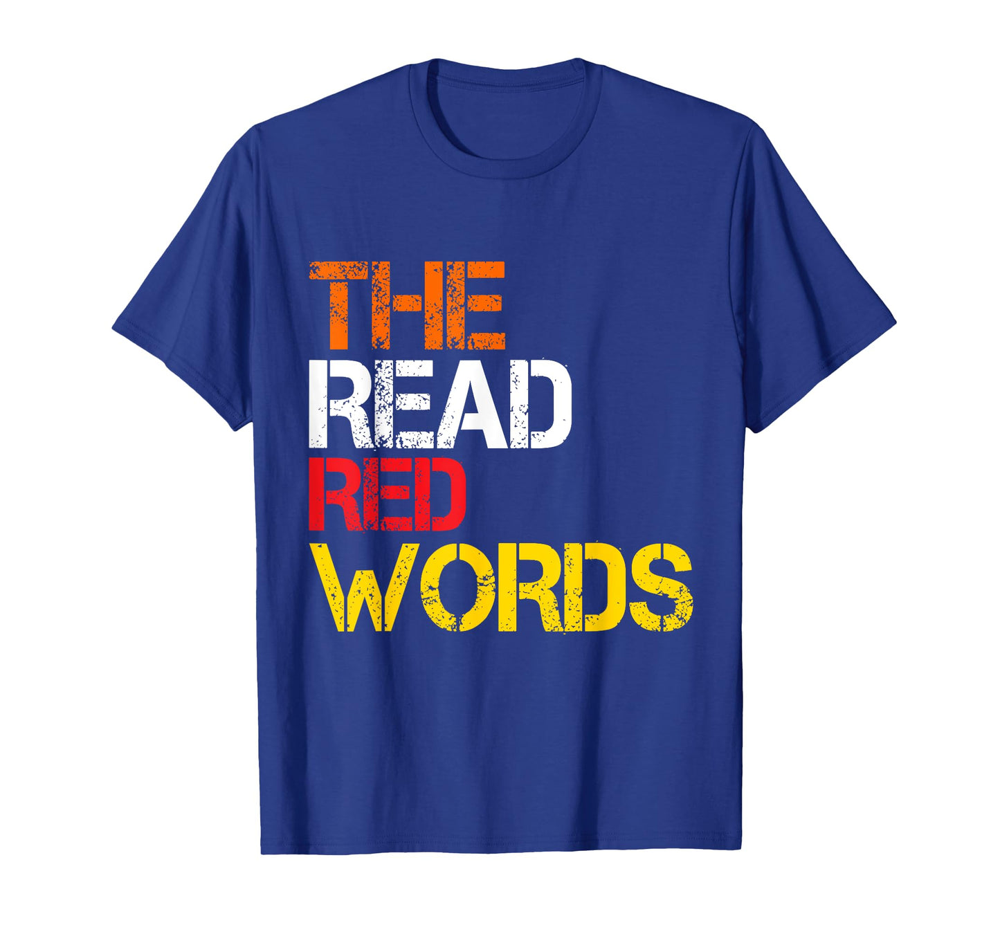 Read The Red Words Religious Christian Men Women T-Shirt