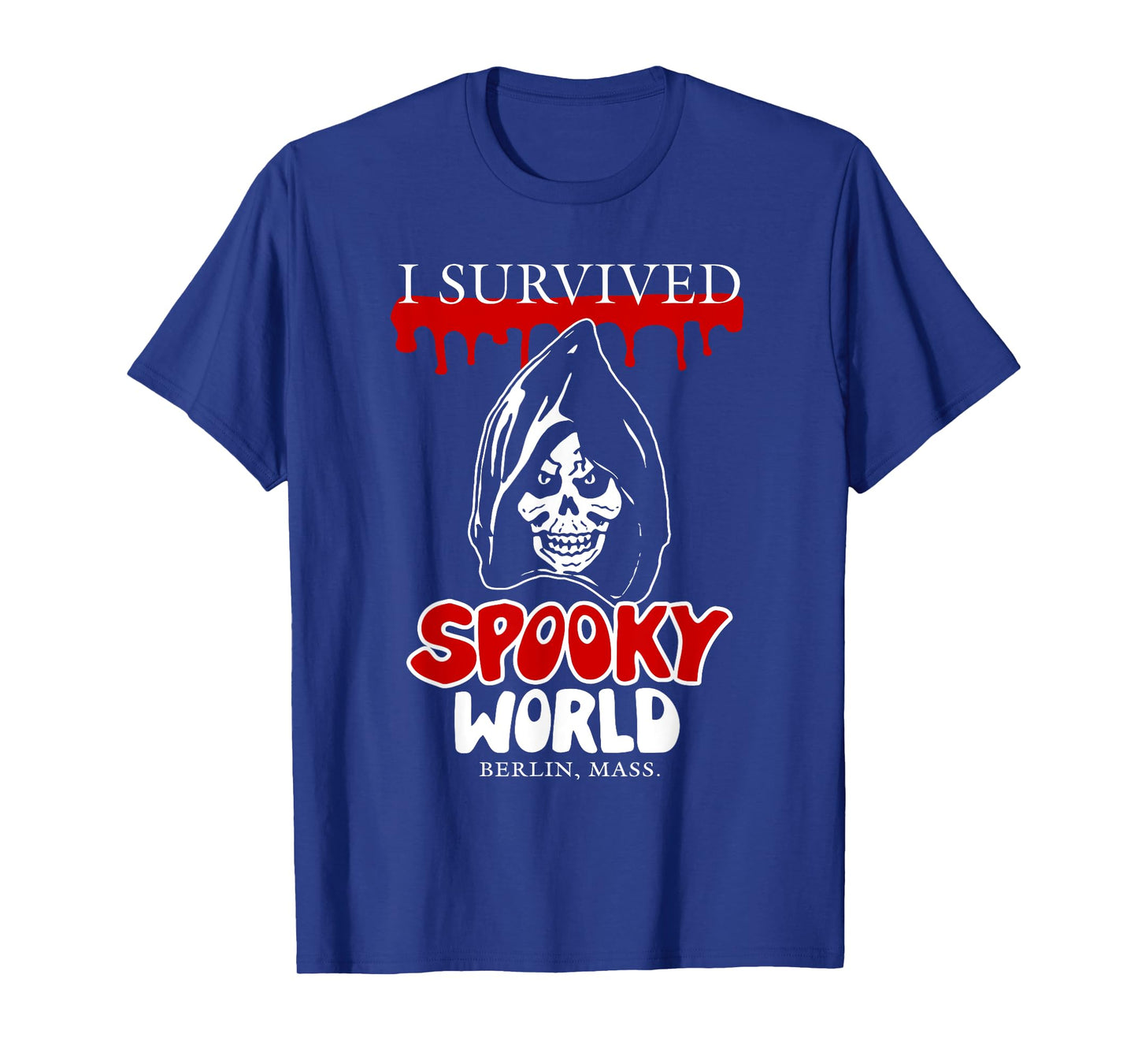 I Survived Spooky World funny design T-Shirt