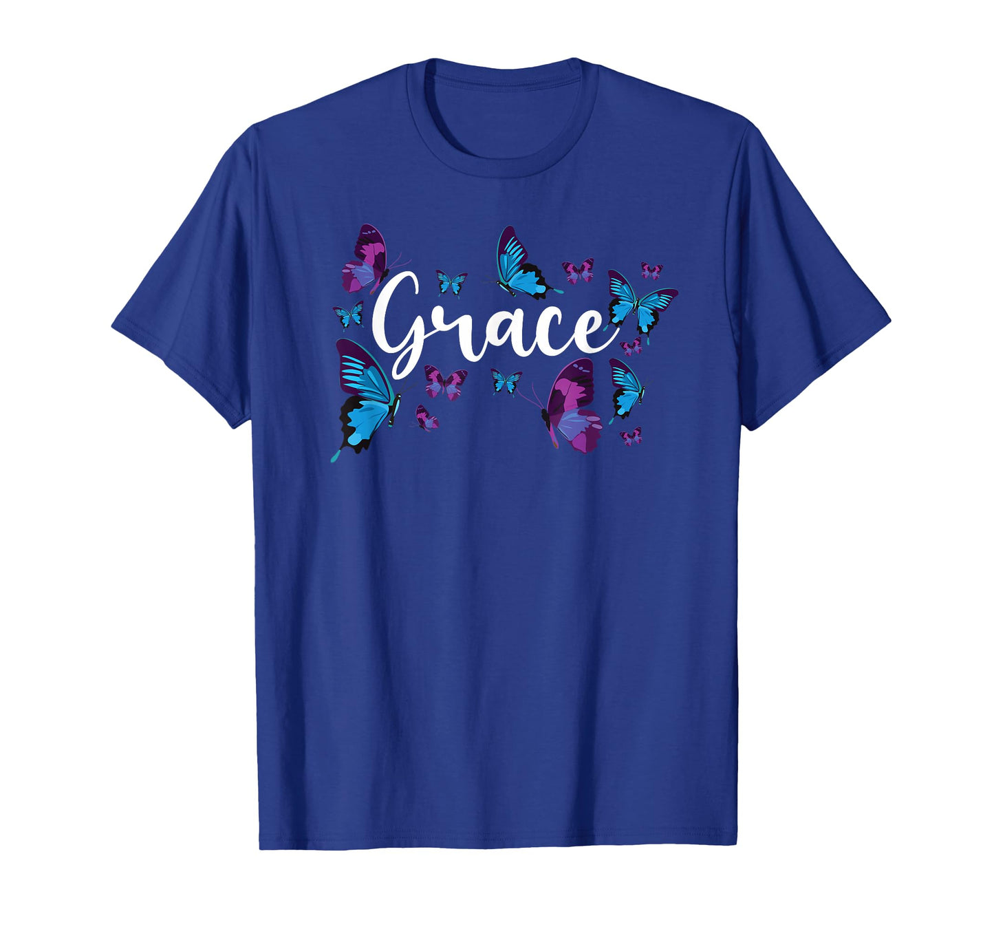 Christian Bible Verse Quote Butterfly Grace T-Shirt