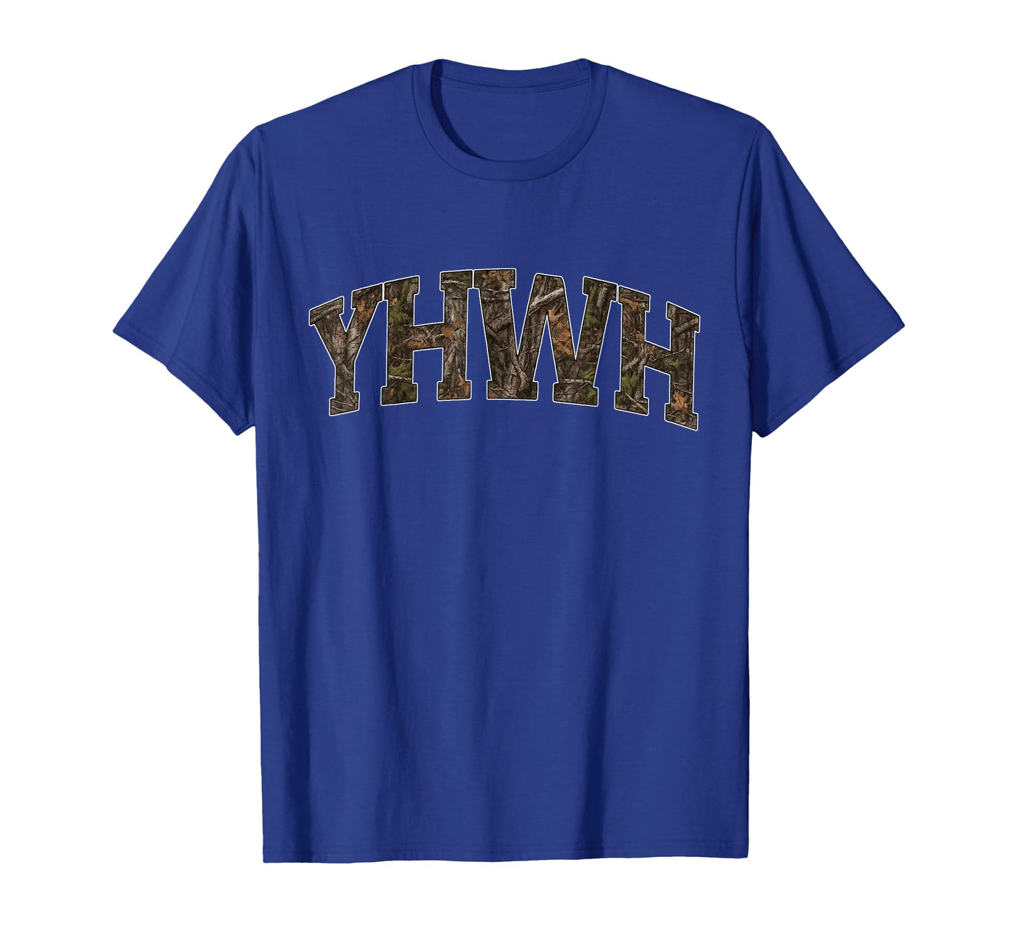 Camouflage YHWH Yahweh Christian Camo Hunting T-Shirt