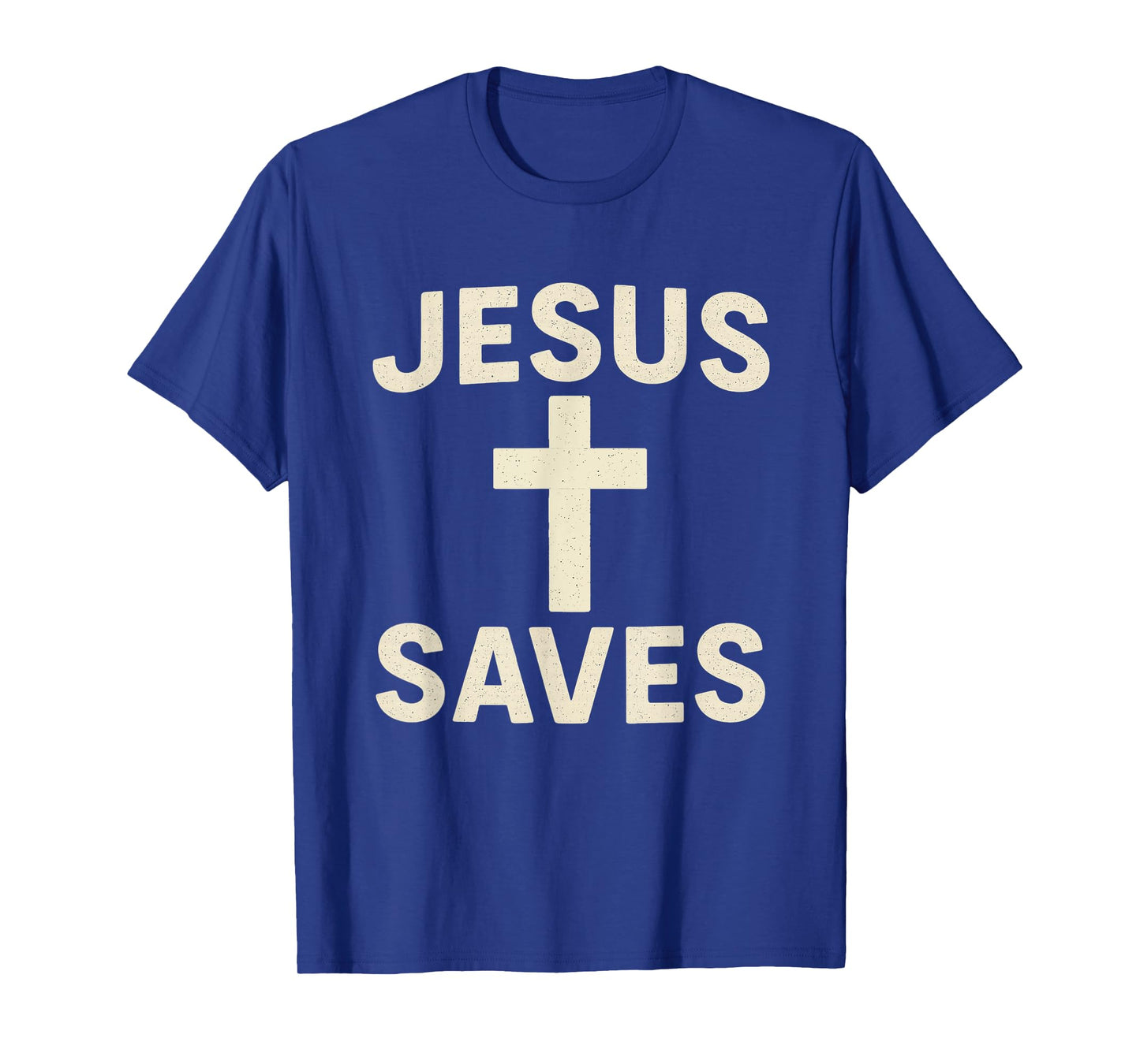 Jesus Saves Cross Subtle Christian Minimal Religious Faith T-Shirt