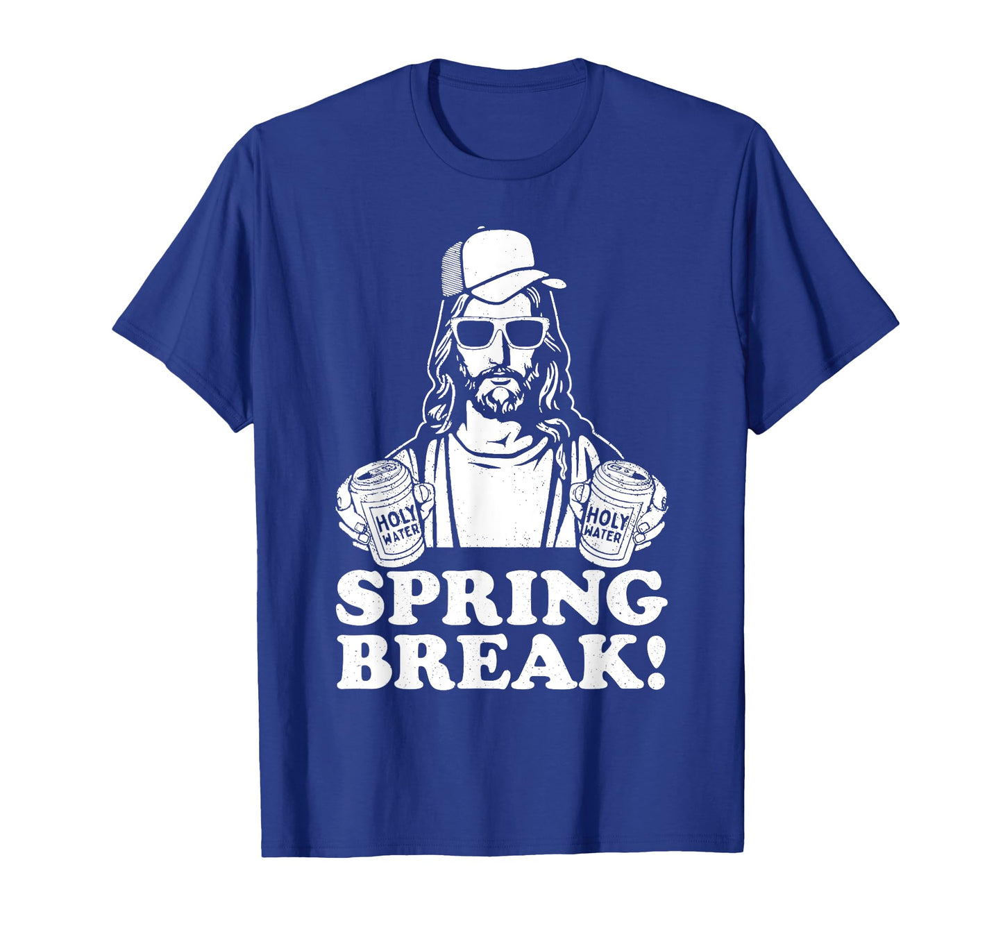 Funny Spring Break Jesus Christian Beer Drinking Vacation T-Shirt