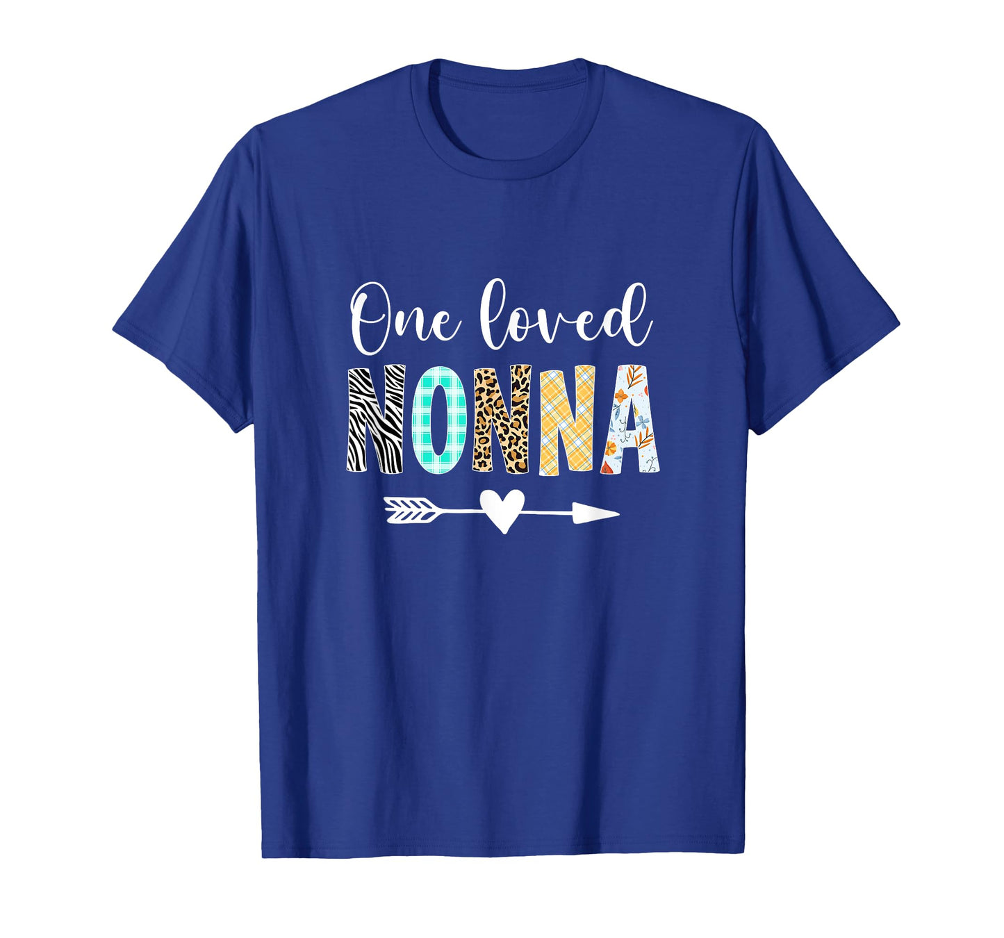 Nonna Women Cute Design One Loved Nonna Mother's Day T-Shirt