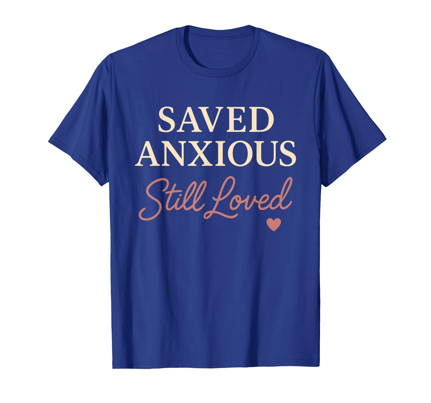 Christian Wife Anxiety Faith Mental Health Grace Jesus T-Shirt