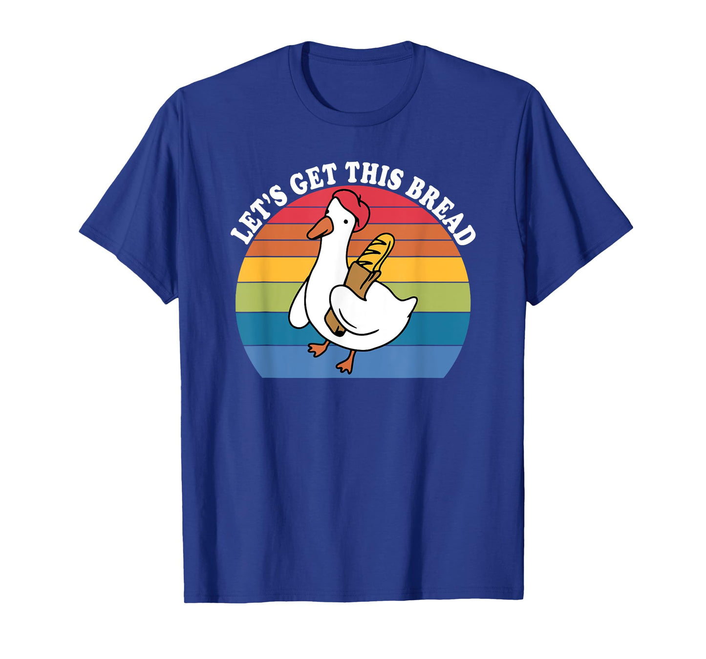 Let's Get This Bread Funny Retro Vintage T-Shirt
