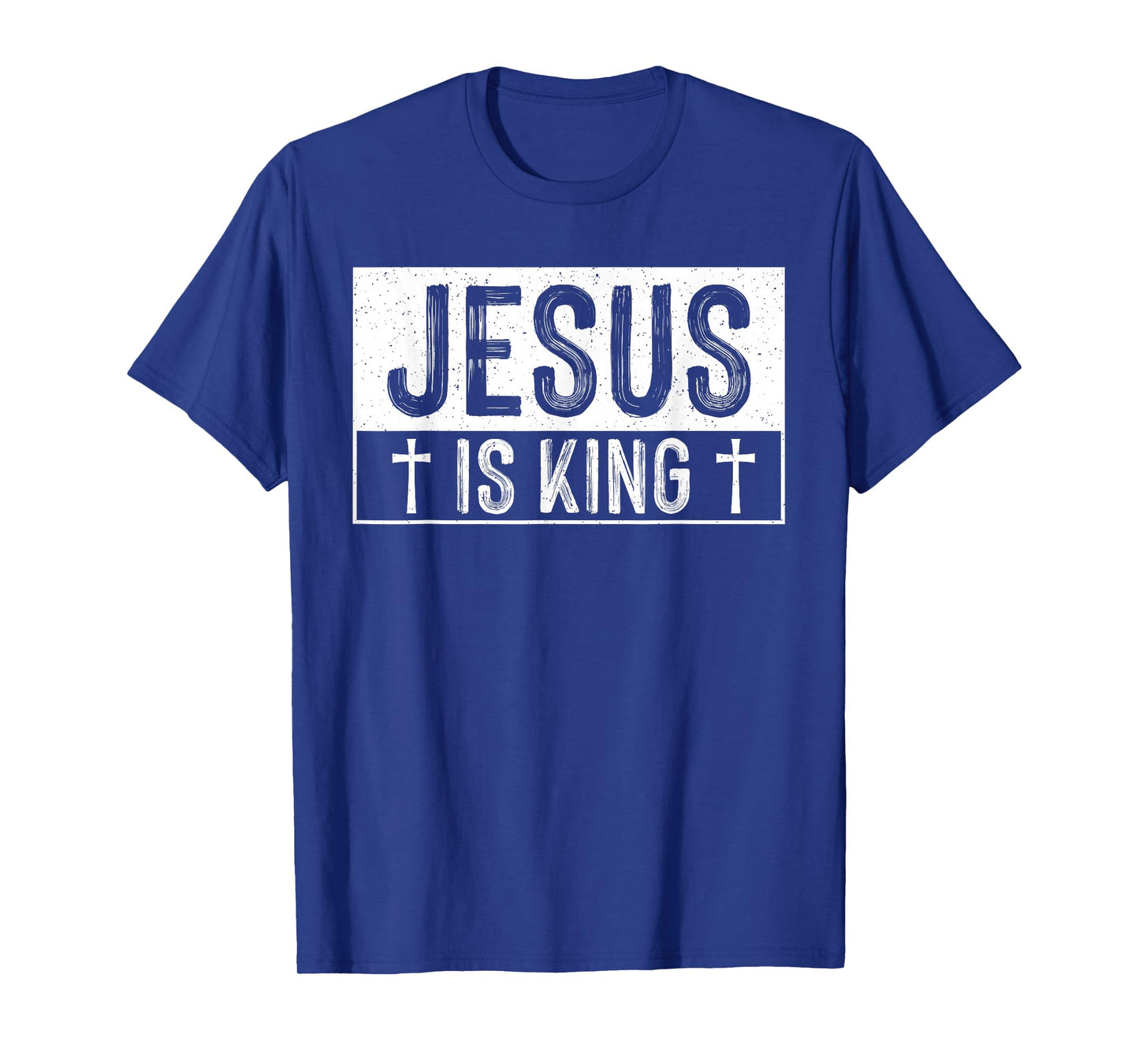 Cute Jesus is King Christian - Inspirational Religious Faith T-Shirt