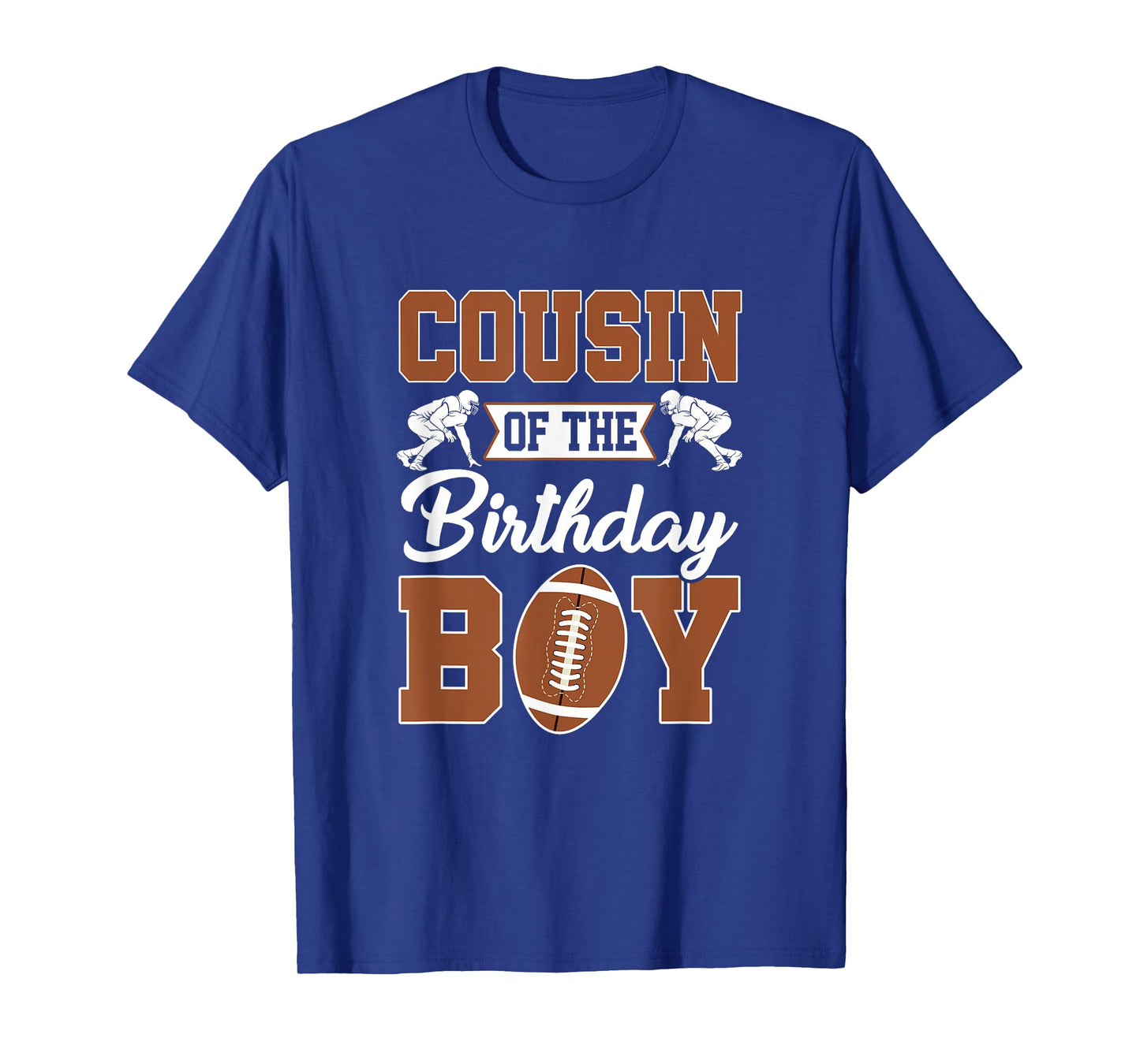 Cousin Of The Birthday Boy Football Party Family Matching T-Shirt