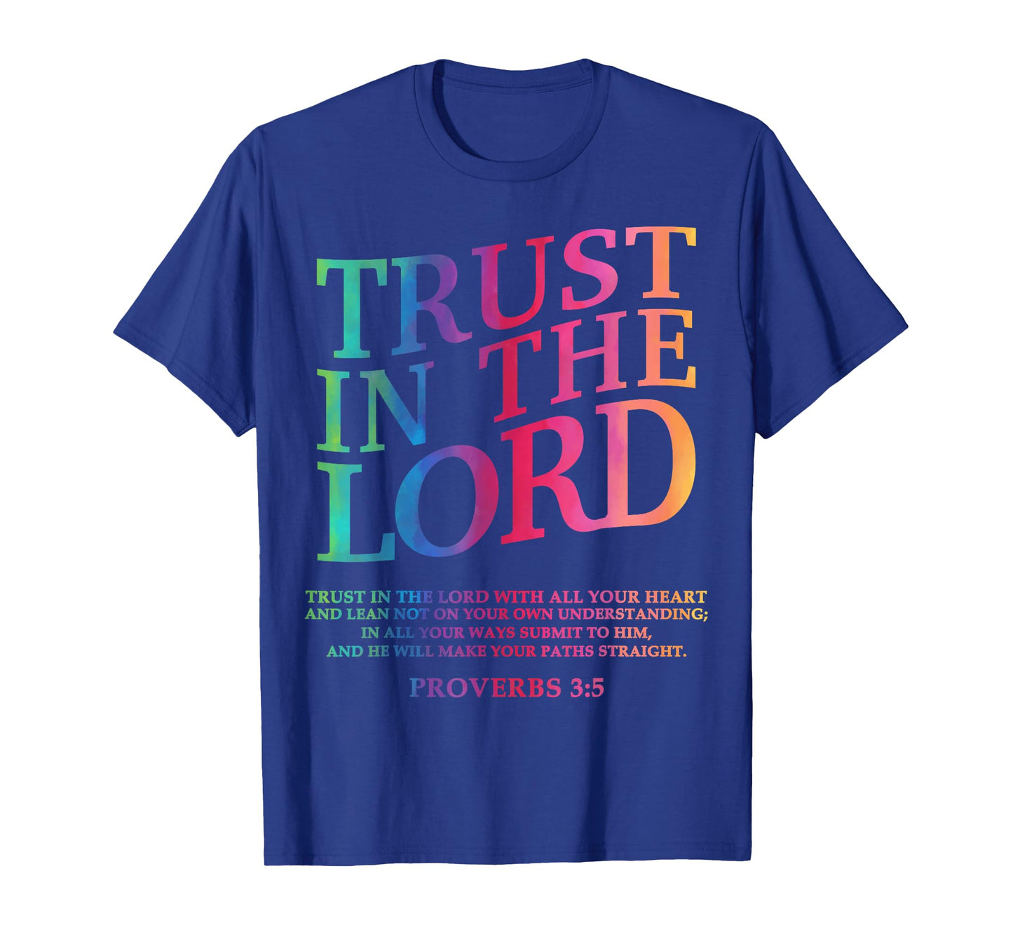 Trust In The Lord Christian Jesus Teen Girl Women Youth God T-Shirt